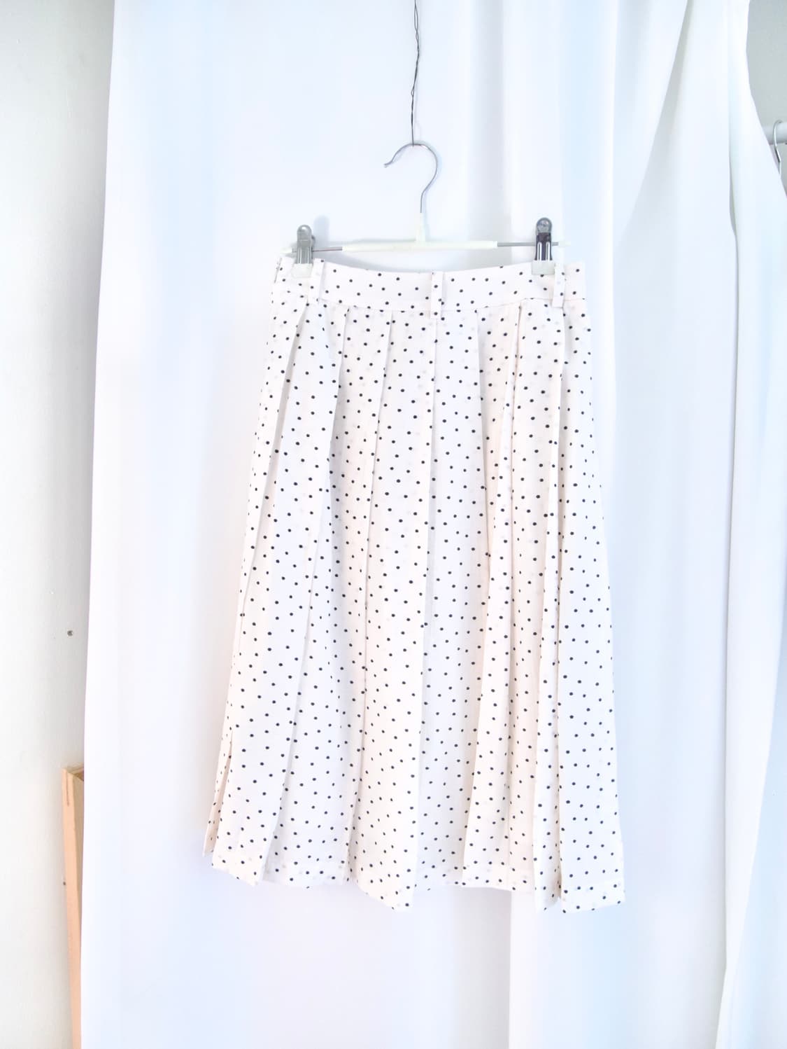 dot pattern pleats skirt 상품이미지6