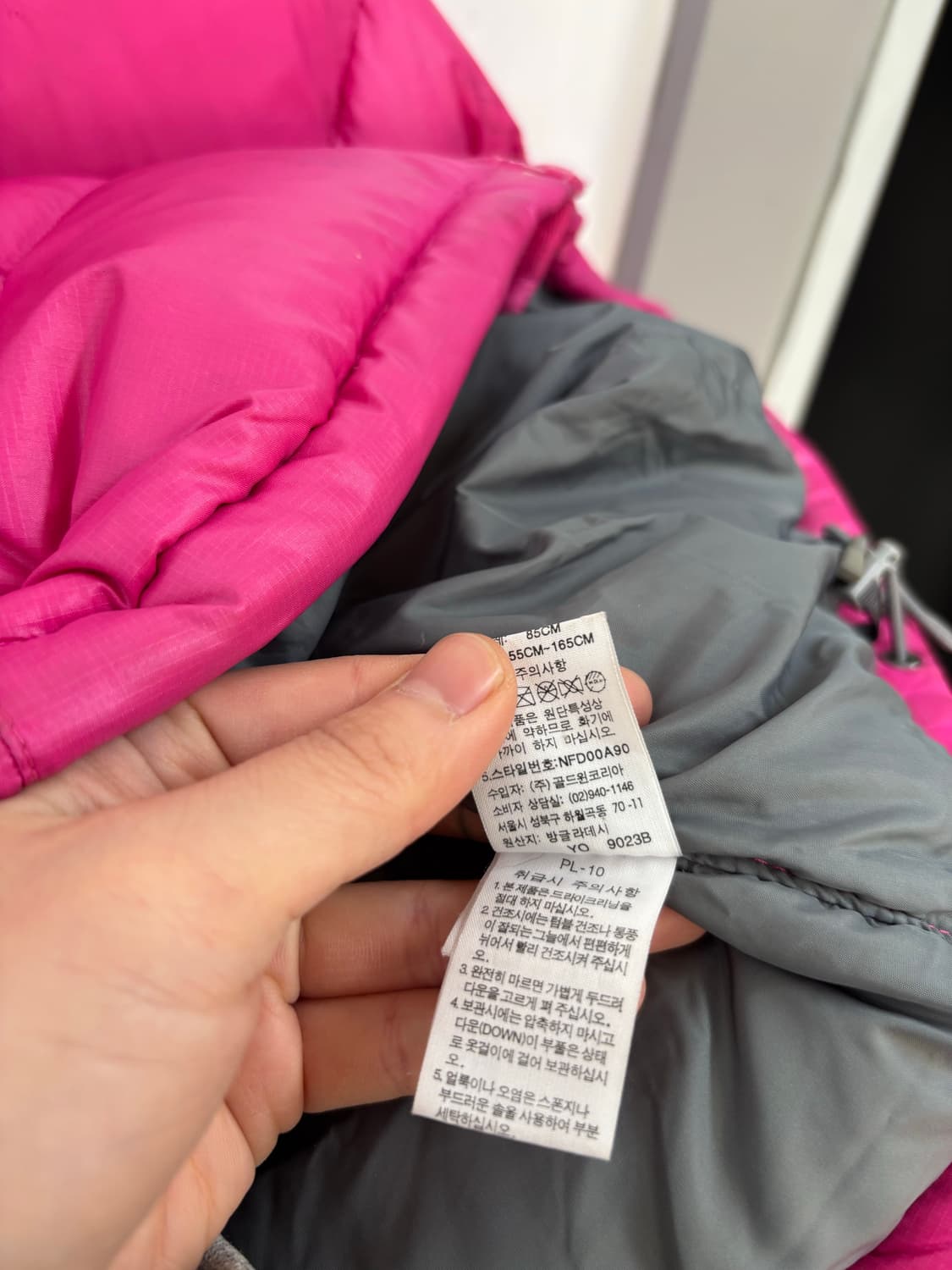 노스페이스 눕시 우먼 다운패딩 상품이미지7