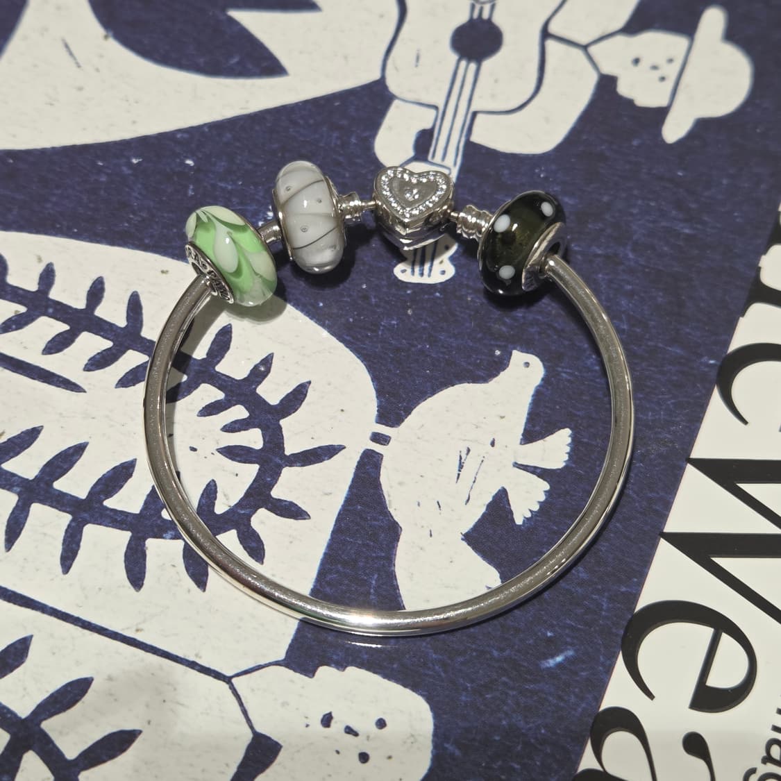 PANDORA 판도라 정품 하트뱅글 세트판매 뱅글팔찌 실버팔찌 상품이미지5