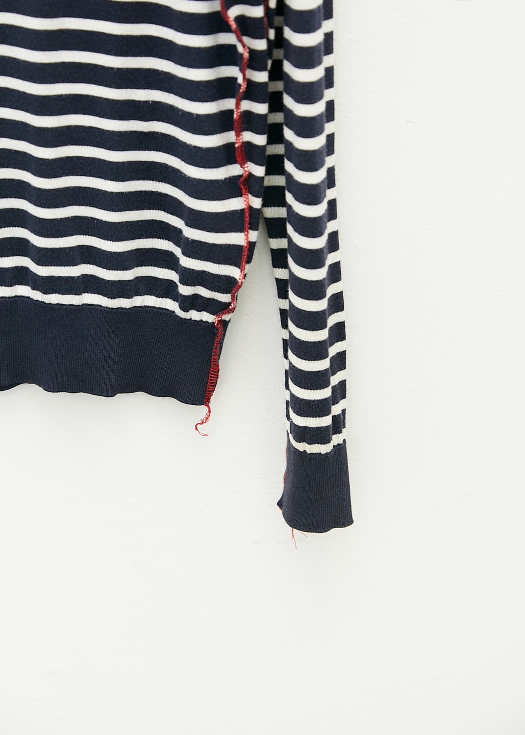 Stripe Cotton Knit Top 상품이미지4