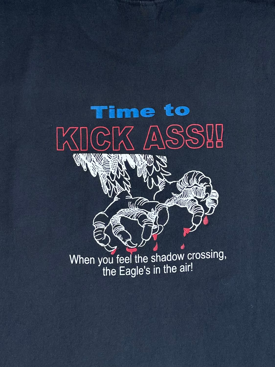 90s 빈티지 독수리 티셔츠 XL 할리데이비슨 상품이미지3