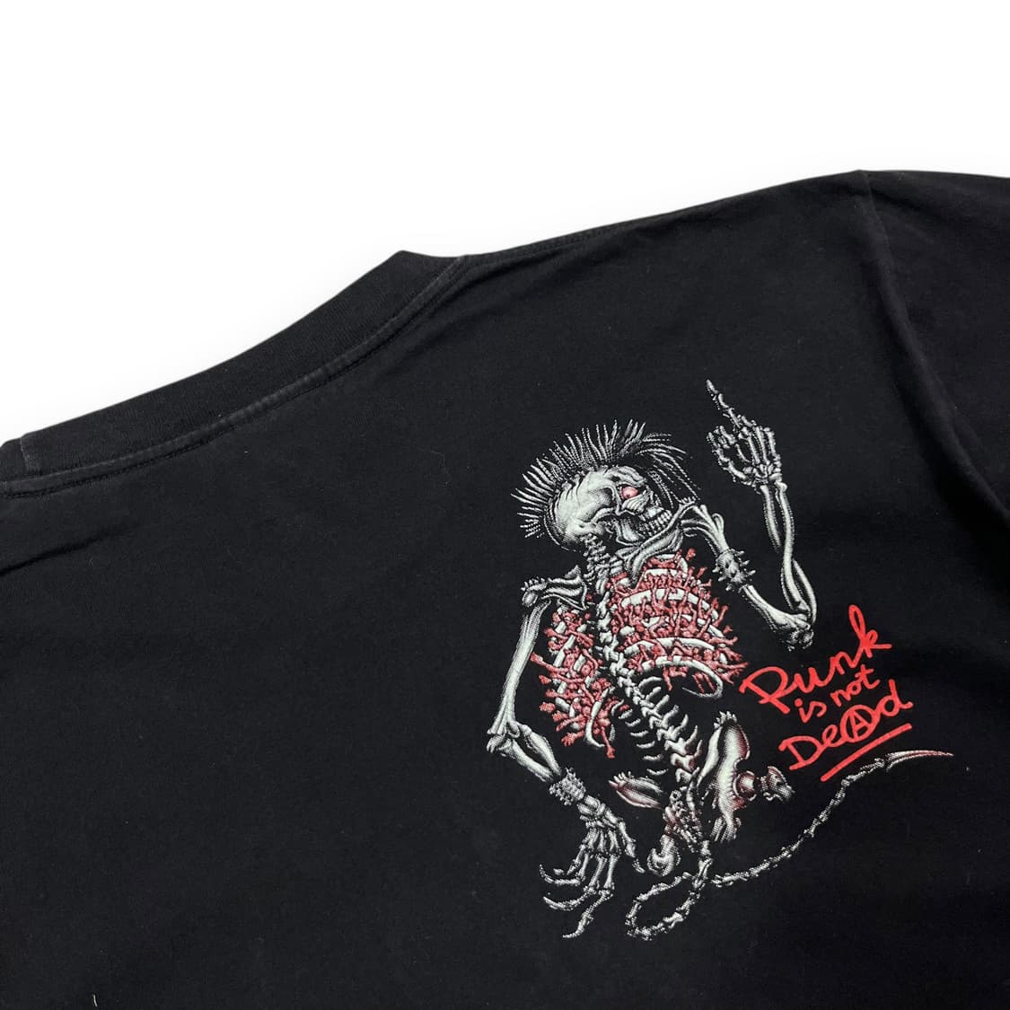 Punk is not dead skull T-shirt 상품이미지5