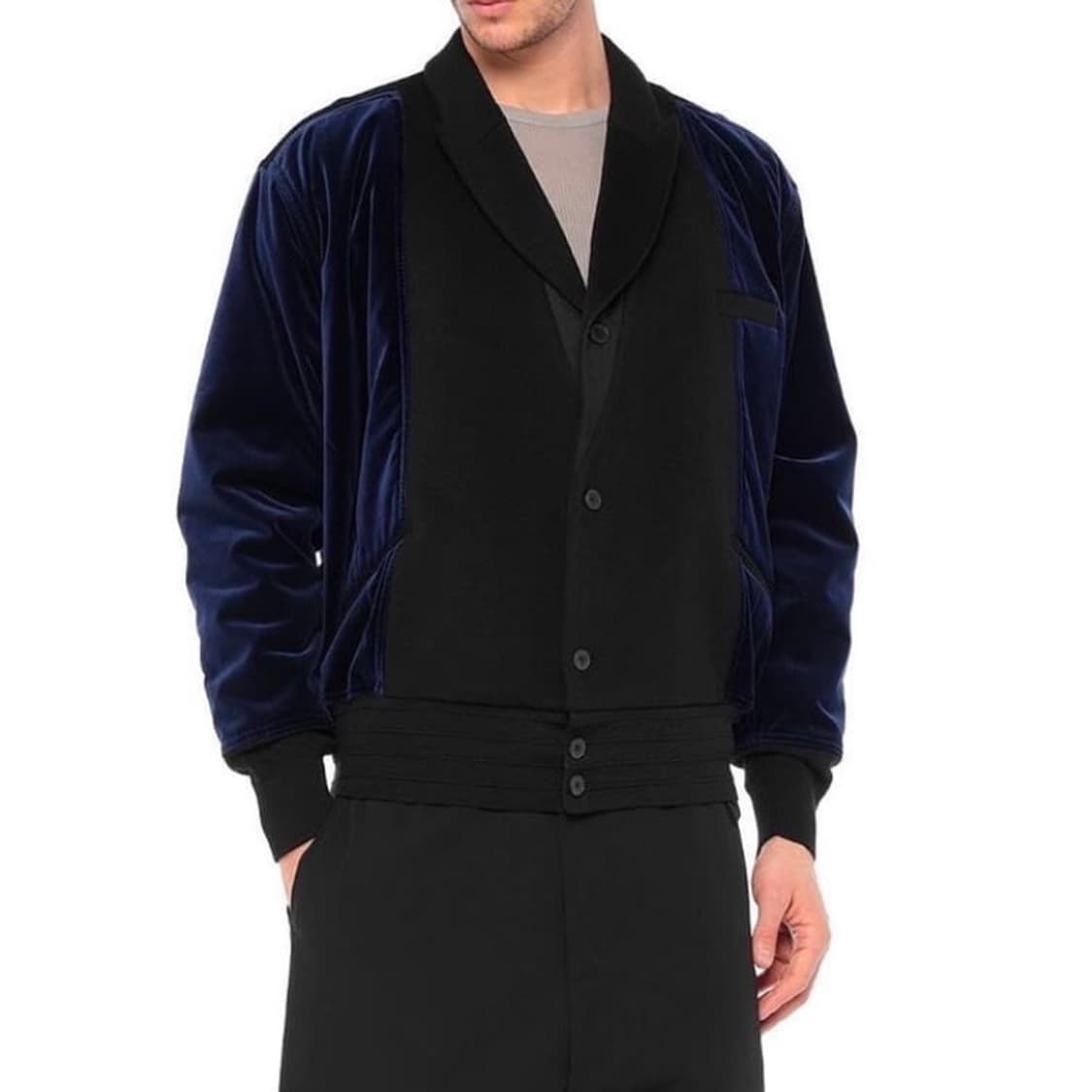 하이더아커만 20fw 믹스드 봄버 밸뱃 자켓 48 상품이미지1