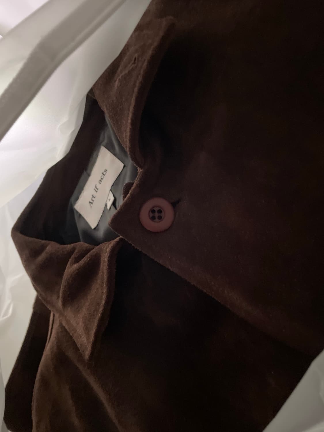 아트이프액츠 리얼 스웨이드 워크 자켓 L 상품이미지2