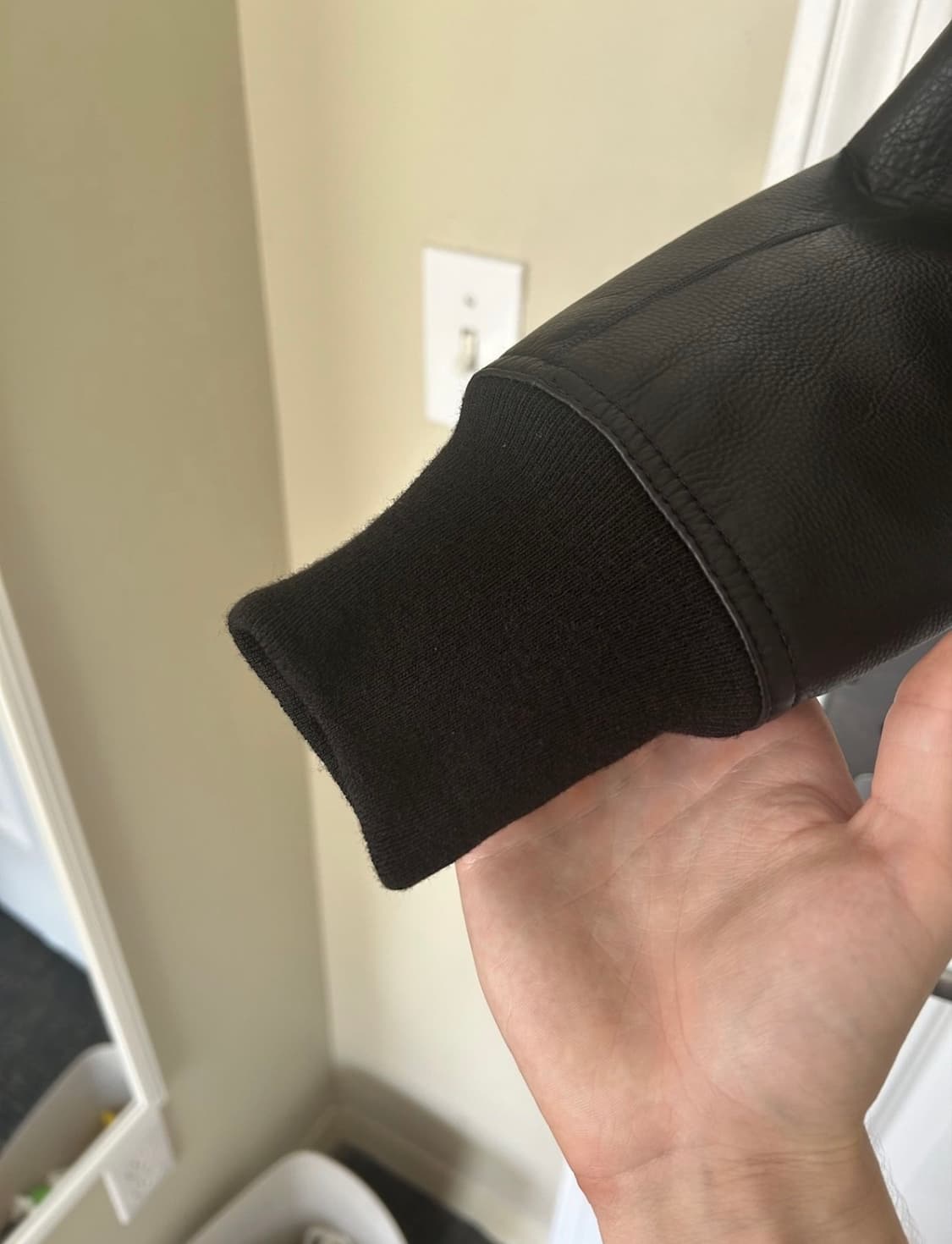 22FW 릭 오웬스 인타르시아 레더 자켓 50사이즈 상품이미지9