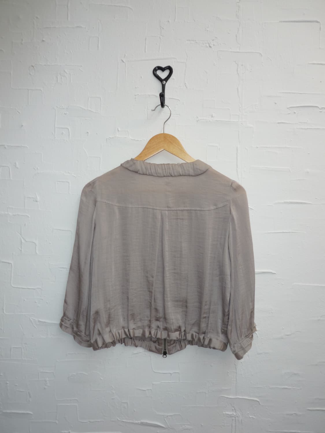 Glossy frill windbreaker 상품이미지5