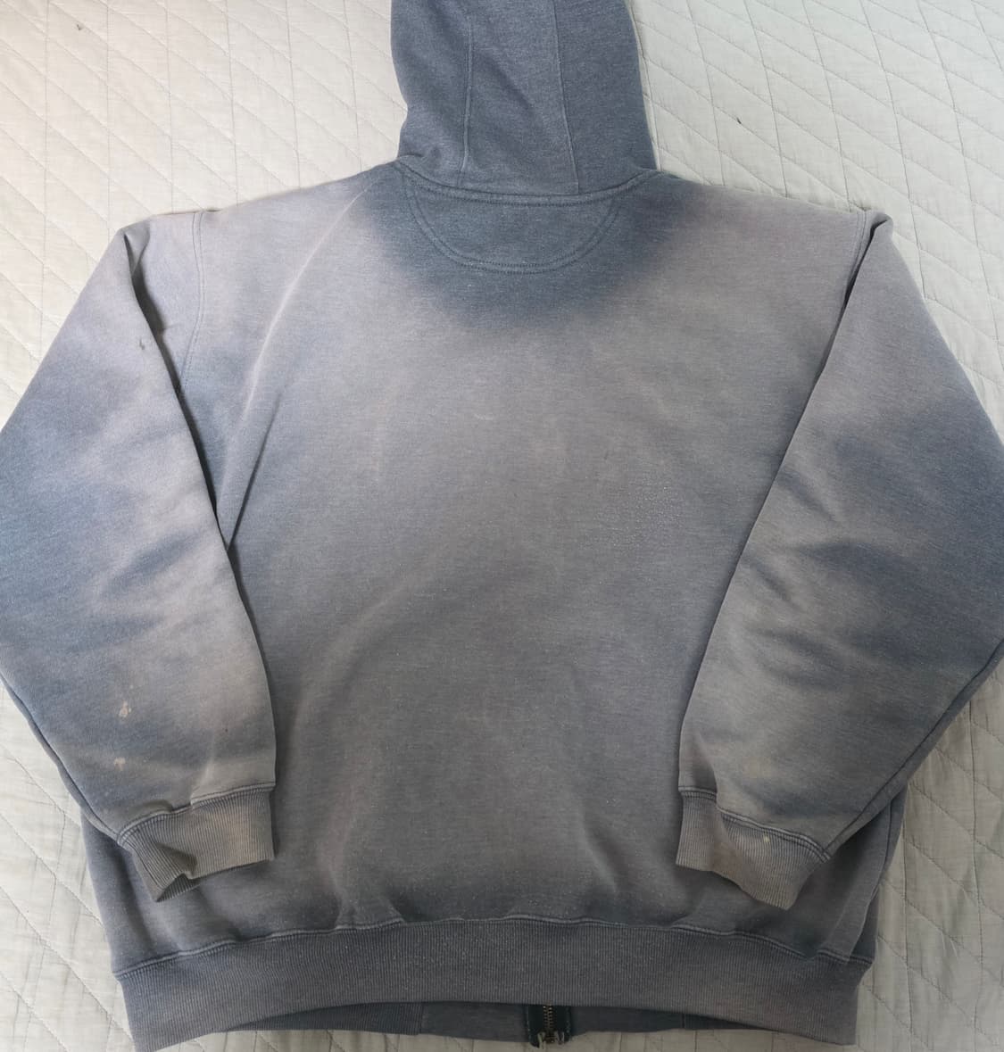 [XL] 빈티지 칼하트 트래쉬드 하드 썬페이드 후드집업 상품이미지4