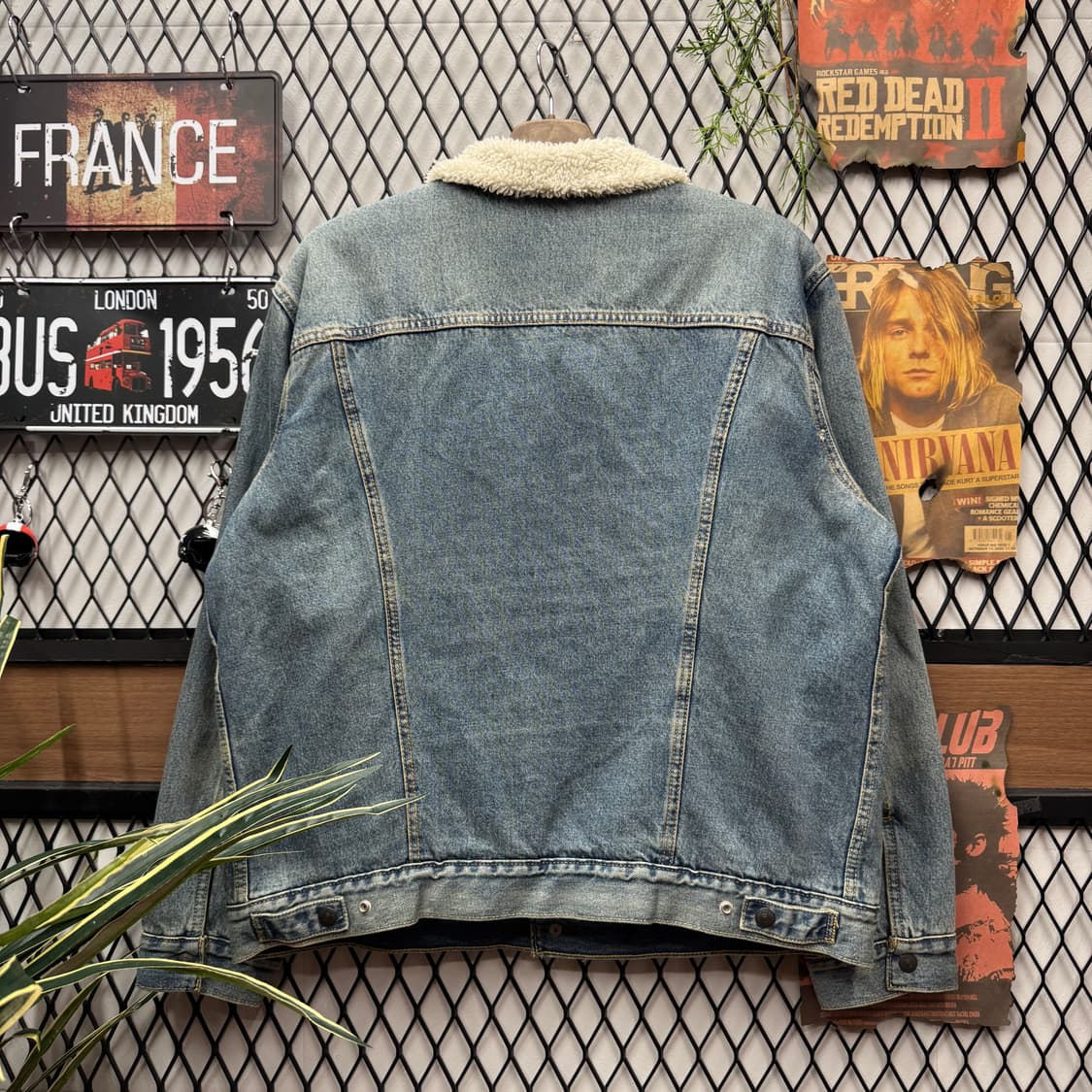 리바이스 타입 3 쉐르파 연청 데님 트러커 자켓 상품이미지2