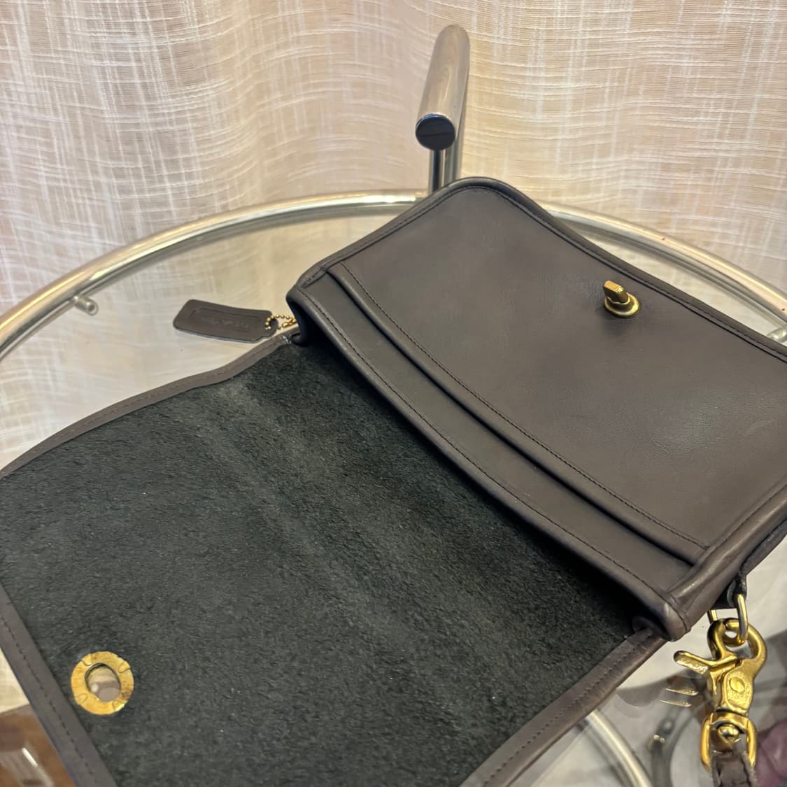 정품 코치 가죽 크로스백     상품이미지9