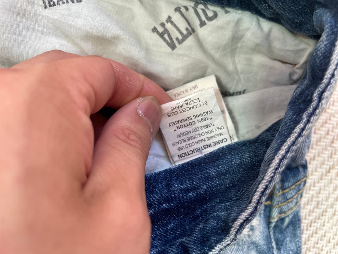 빈티지 Lolita jeans 디스트로이드 쇼츠  상품이미지5