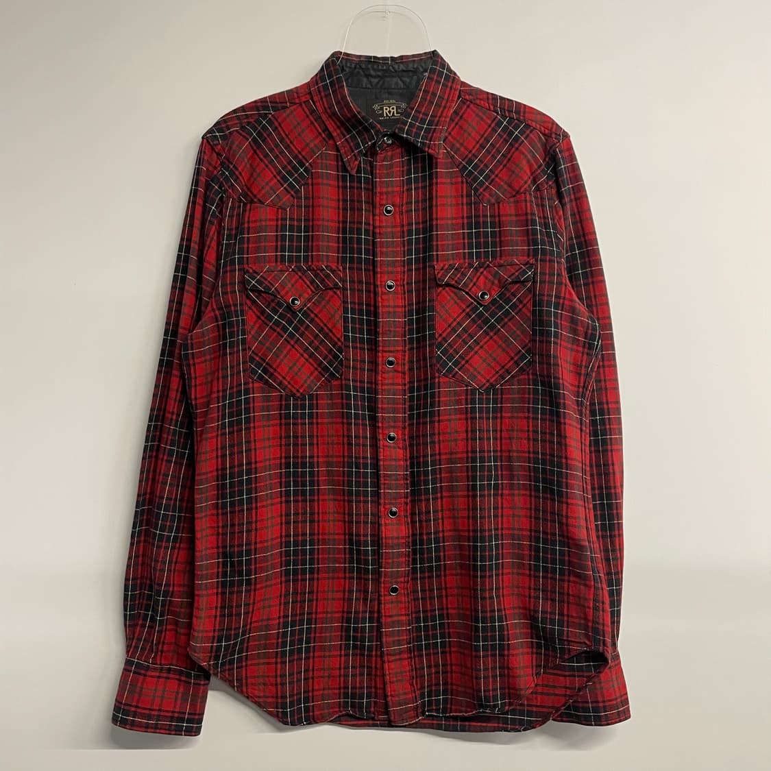 더블알엘 플래드 트윌 웨스턴 셔츠 상품이미지1