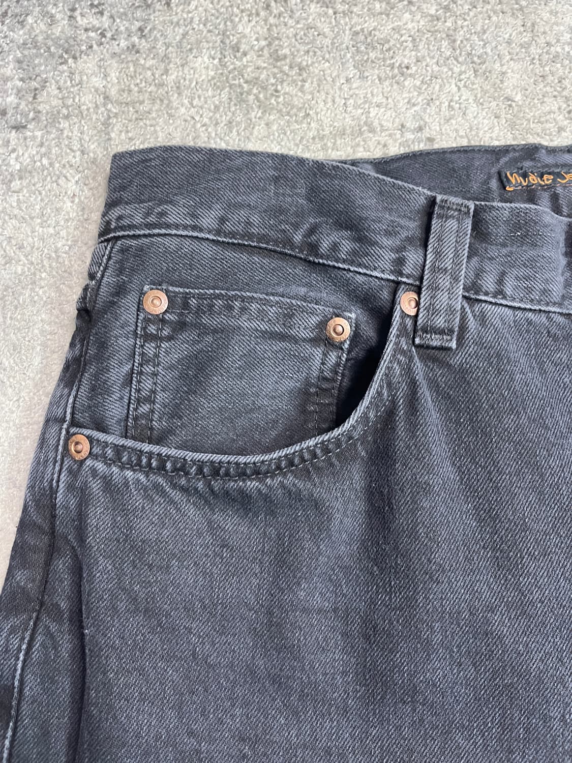 누디진 rad rufus 빈티지 블랙 상품이미지3