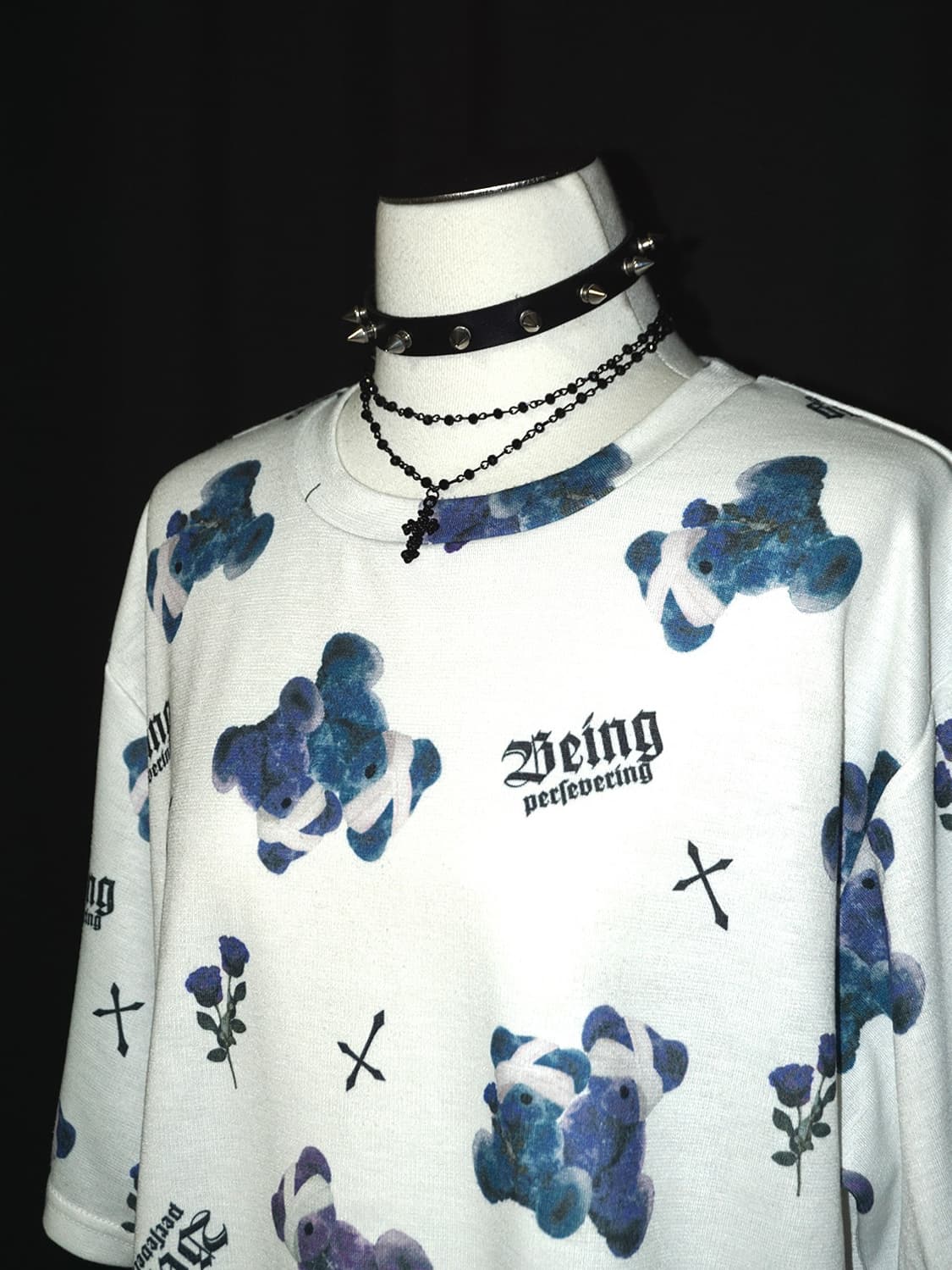 gothic teddy bear t  상품이미지3