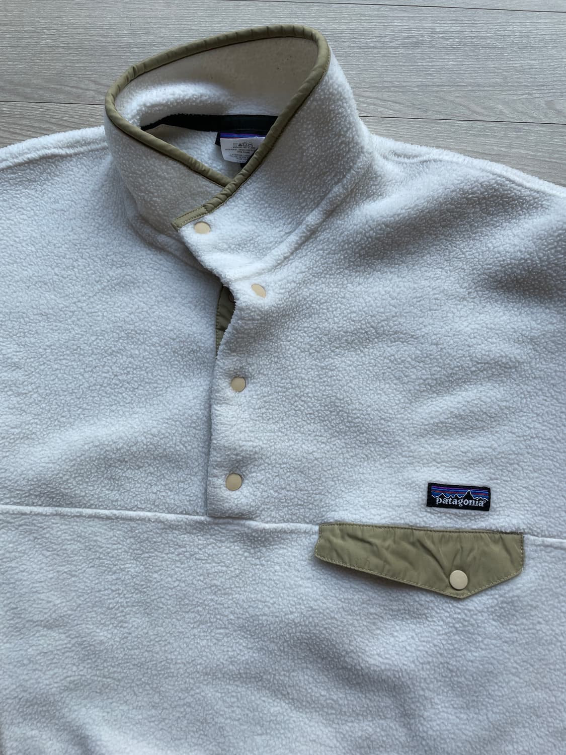 파타고니아 신칠라 아이보리 카키 오트밀 상품이미지4