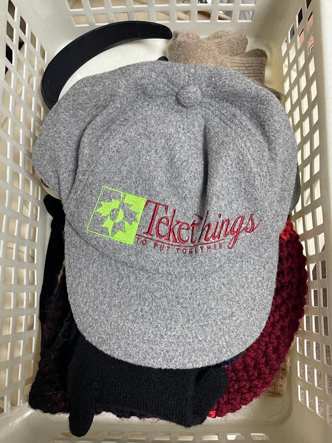 테켓 이어플랩 모자 그레이 teket earflap cap 상품이미지4