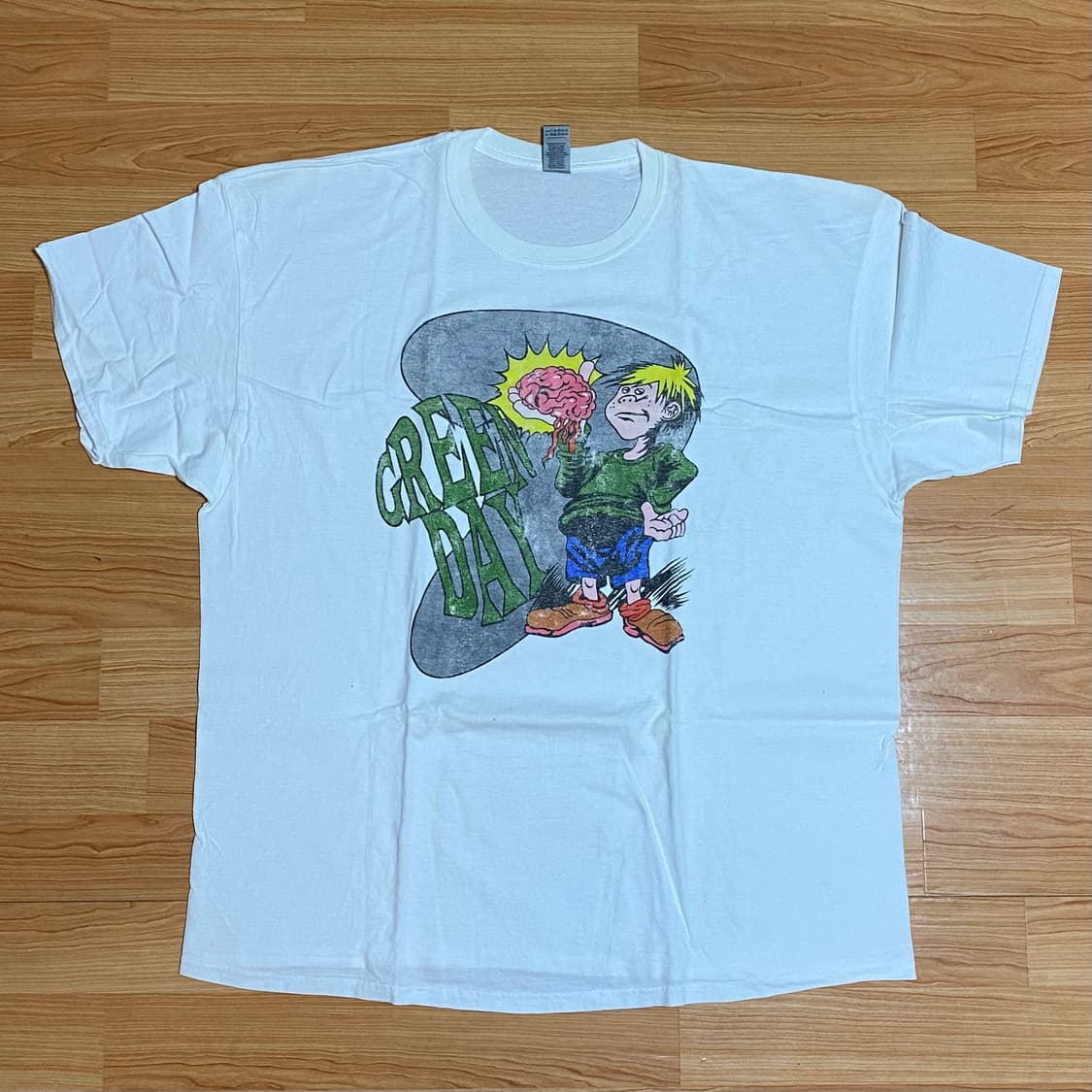 그린데이 브레인 보이 티셔츠 XXL 2XL 상품이미지1