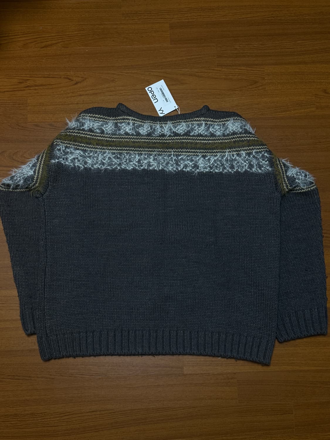 오픈와이와이 openyy 페어아일 스웨터 니트 상품이미지5