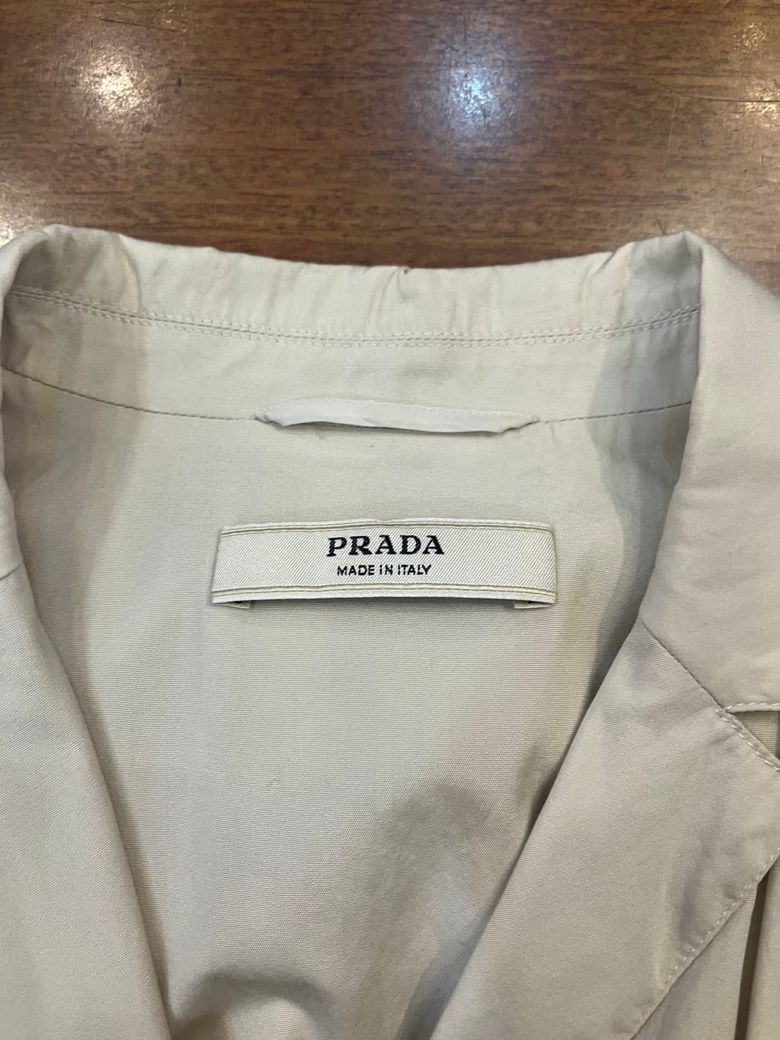 프라다 면 자켓 상품이미지2