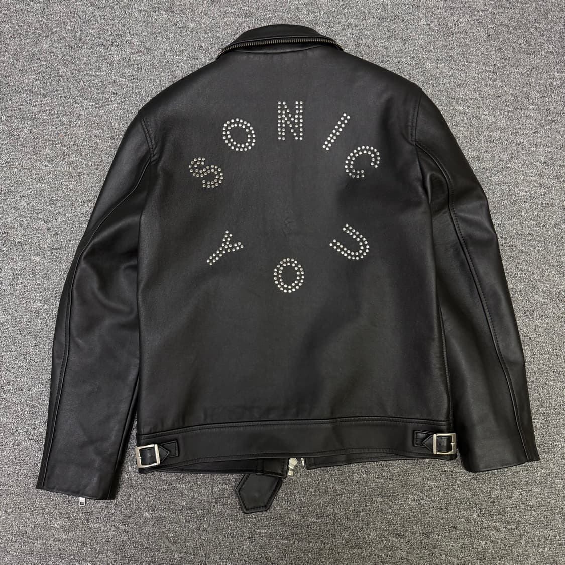 Misbhv sonic you 스터드 가죽 자켓  상품이미지1