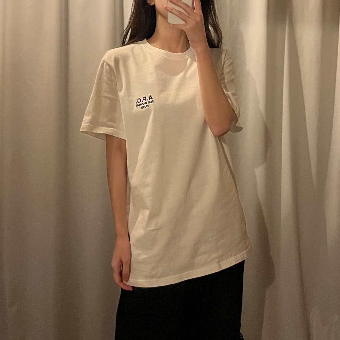 아페쎄 라운드 반팔티 상품이미지1