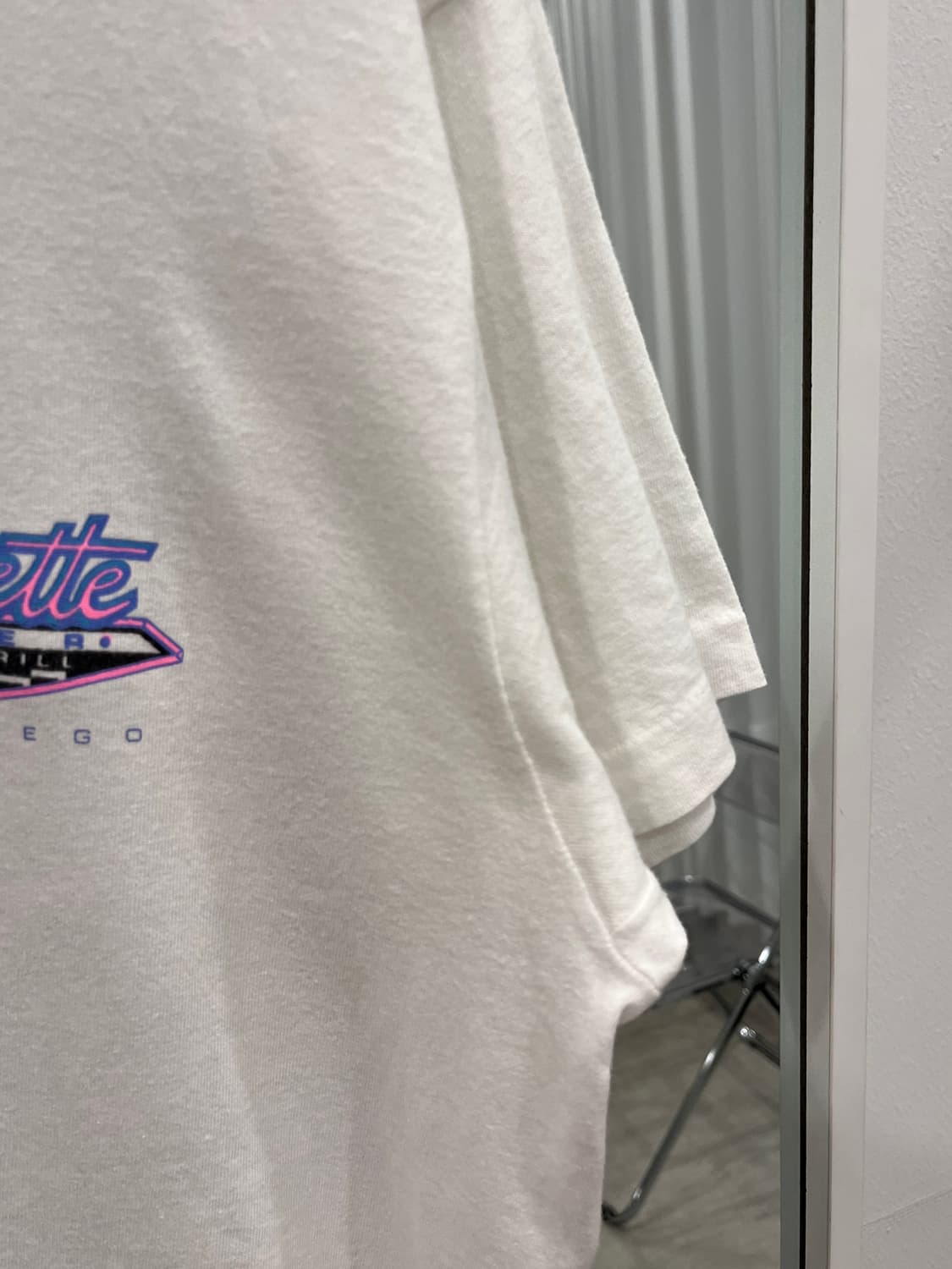 90s Fruit Of The Loom CORVETTE 레이싱 반팔티셔츠 상품이미지4