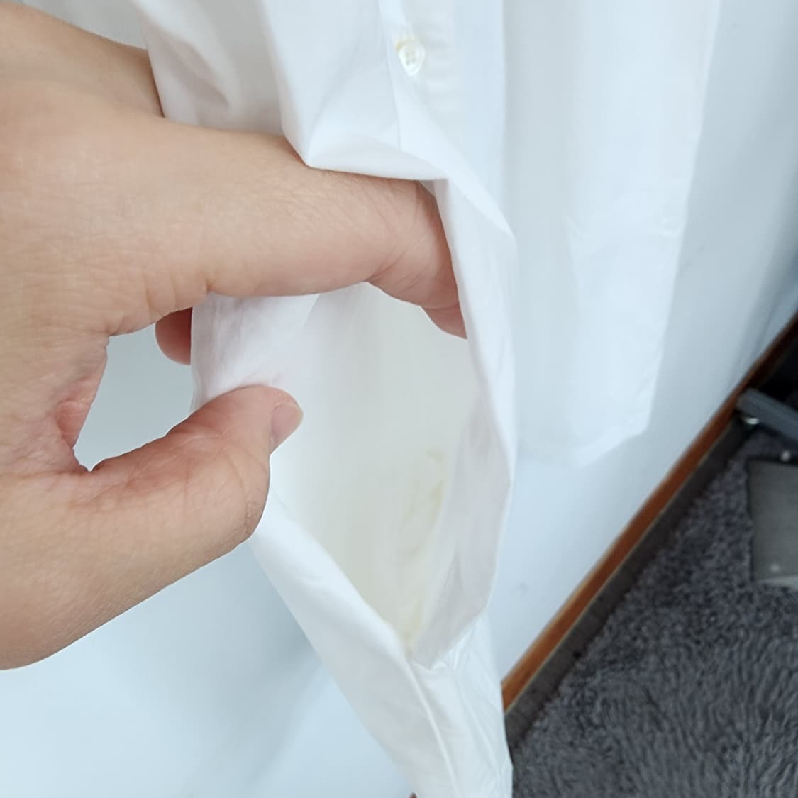 화이트 반팔 셔츠 원피스 상품이미지4