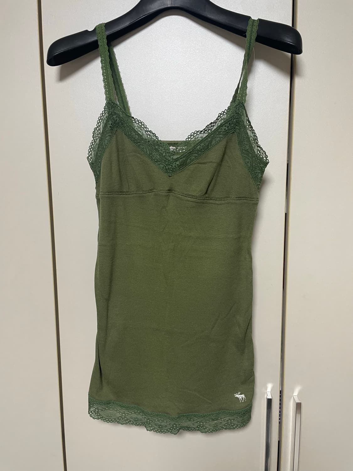 Abercrombie 올리브 레이스 슬리브리스 S 상품이미지1