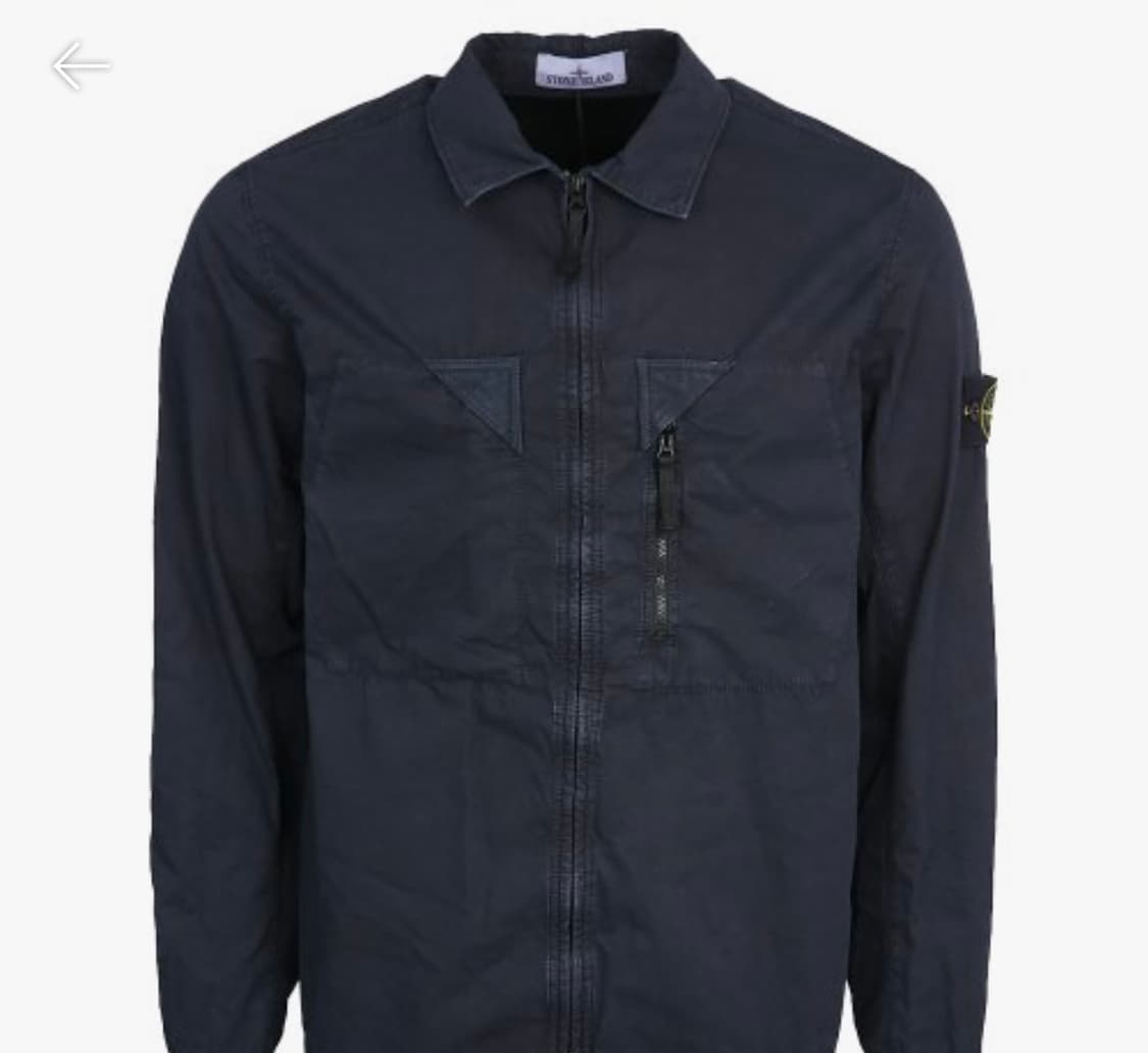 스톤아일랜드 올드이펙트 오버셔츠 L사이즈 상품이미지1