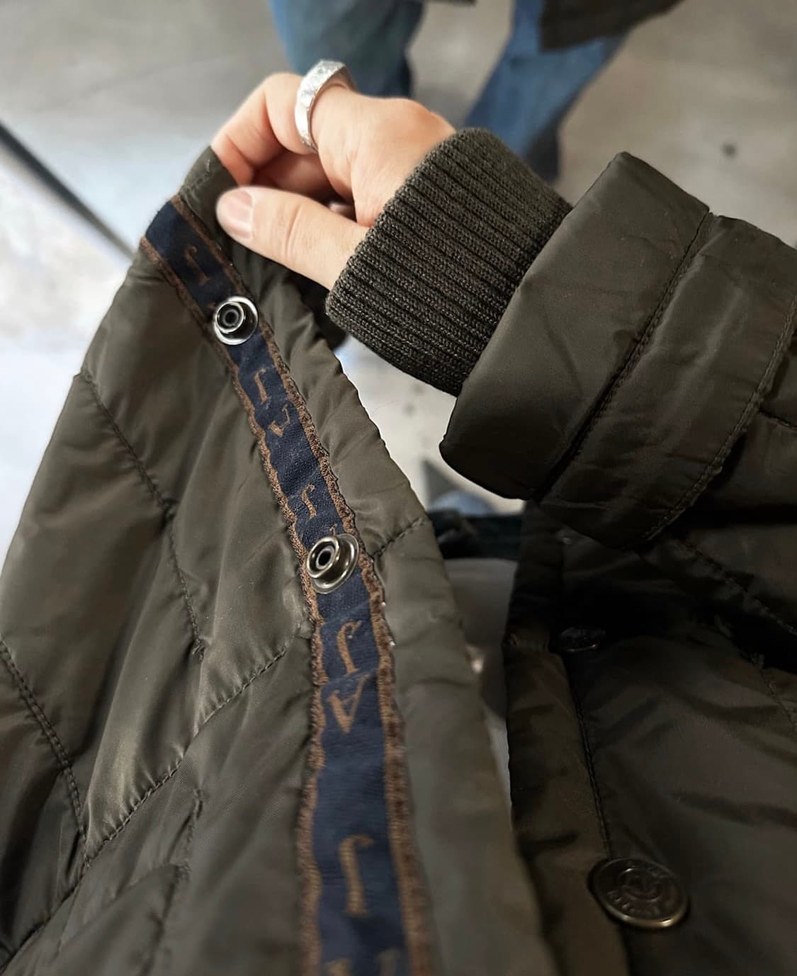 ARMANI JEANS down mid jacket 상품이미지5