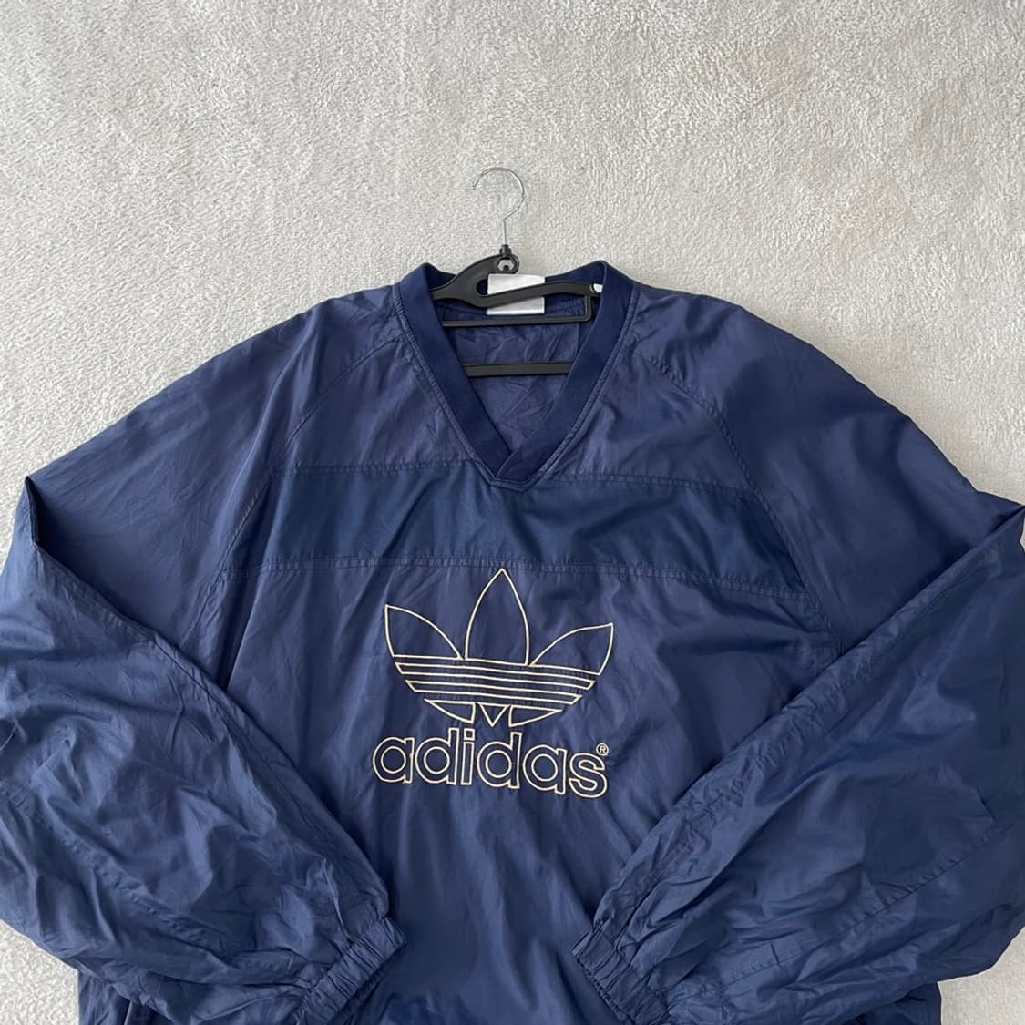 XXL 아디다스 90'S 올드스쿨 빅로고 웜업 바람막이 대장 110 상품이미지2