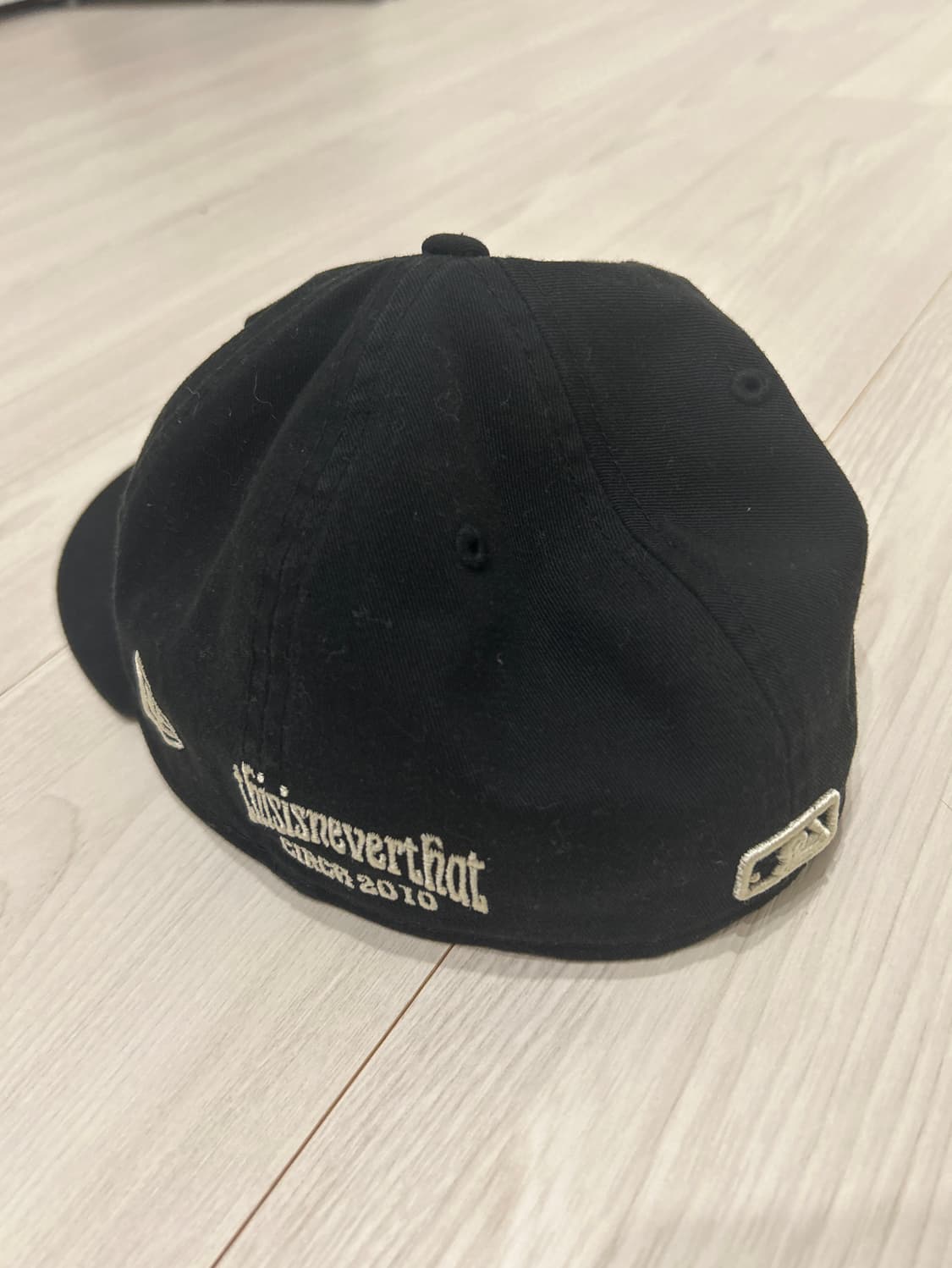 디스이즈네버댓 콜라보 뉴에라 양키스 59fifty 블랙 스냅백 상품이미지4