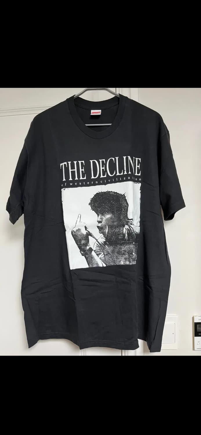 (XL) Supreme Decline Tee / 슈프림 디클레인 반팔티 상품이미지1