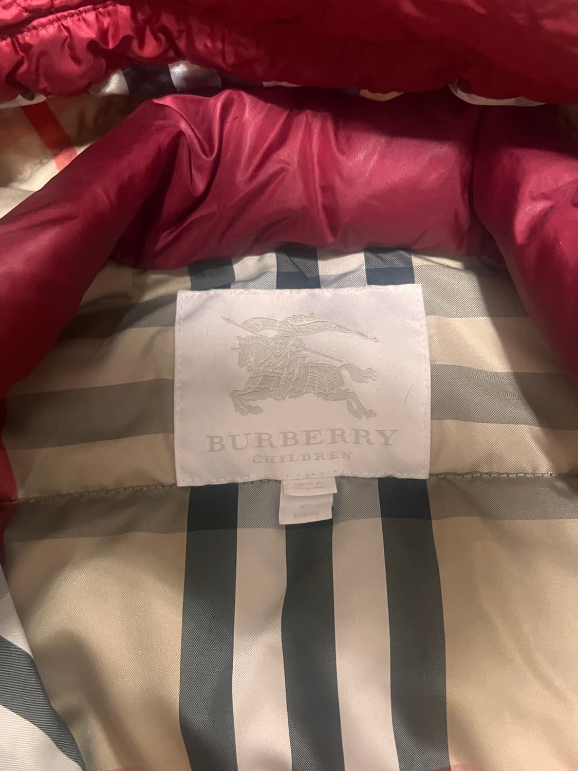 버버리 키즈 패딩 상품이미지3