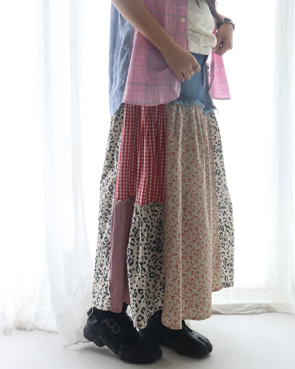 [Freada] Check Docking Skirt (새상품) 상품이미지5