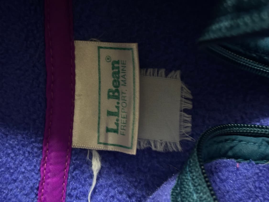 플리스 풀집업 자켓 퍼플 상품이미지5