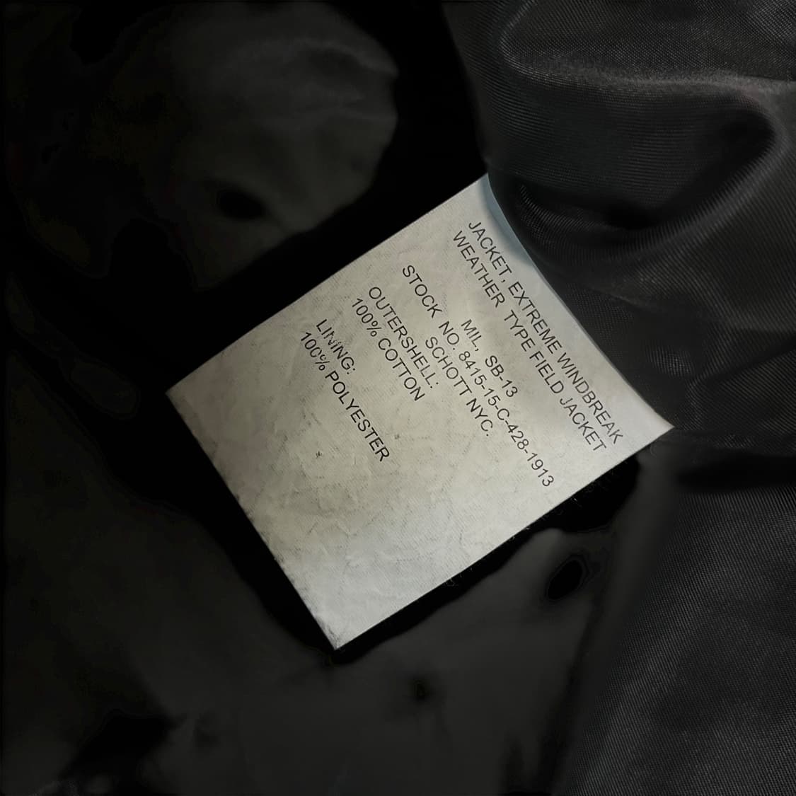 쇼트 Schott x 쿠엔토 멀티 포켓 필드 자켓 블랙 상품이미지6