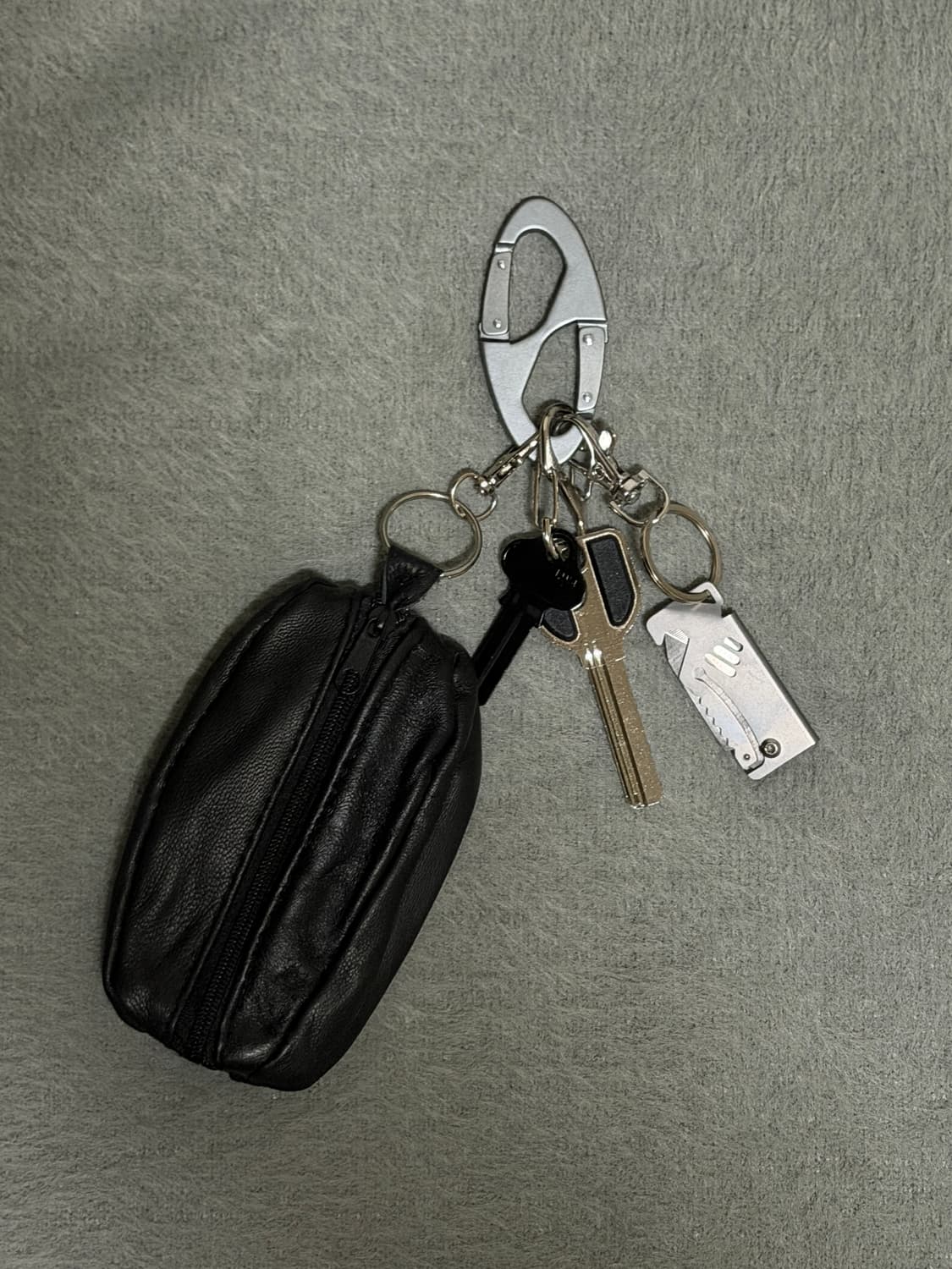 재고7개❤️❤️ Leather keyring 상품이미지2