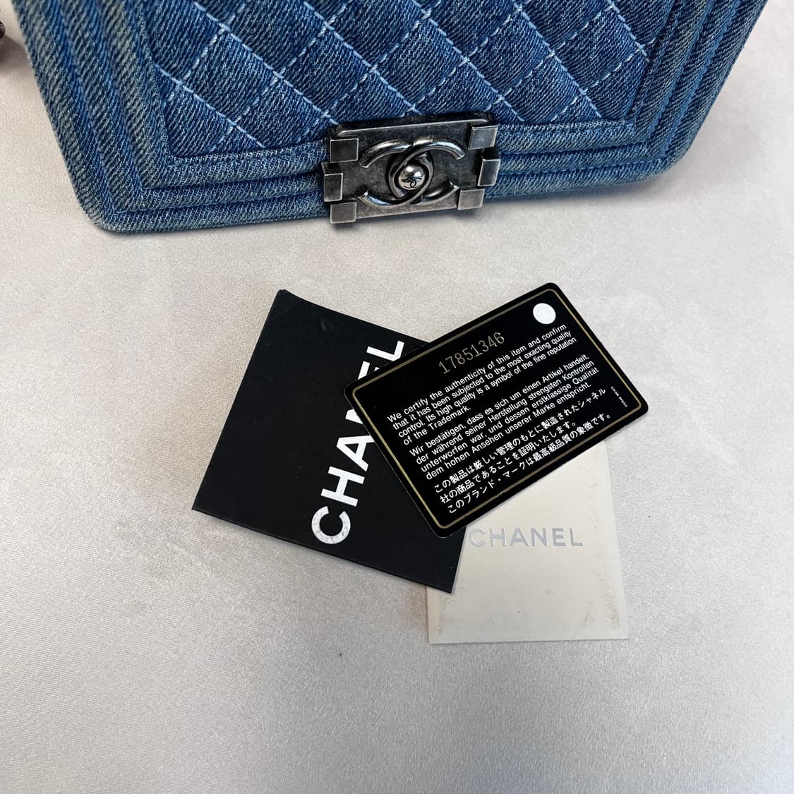 샤넬백 보이샤넬 데님 미니 상품이미지2
