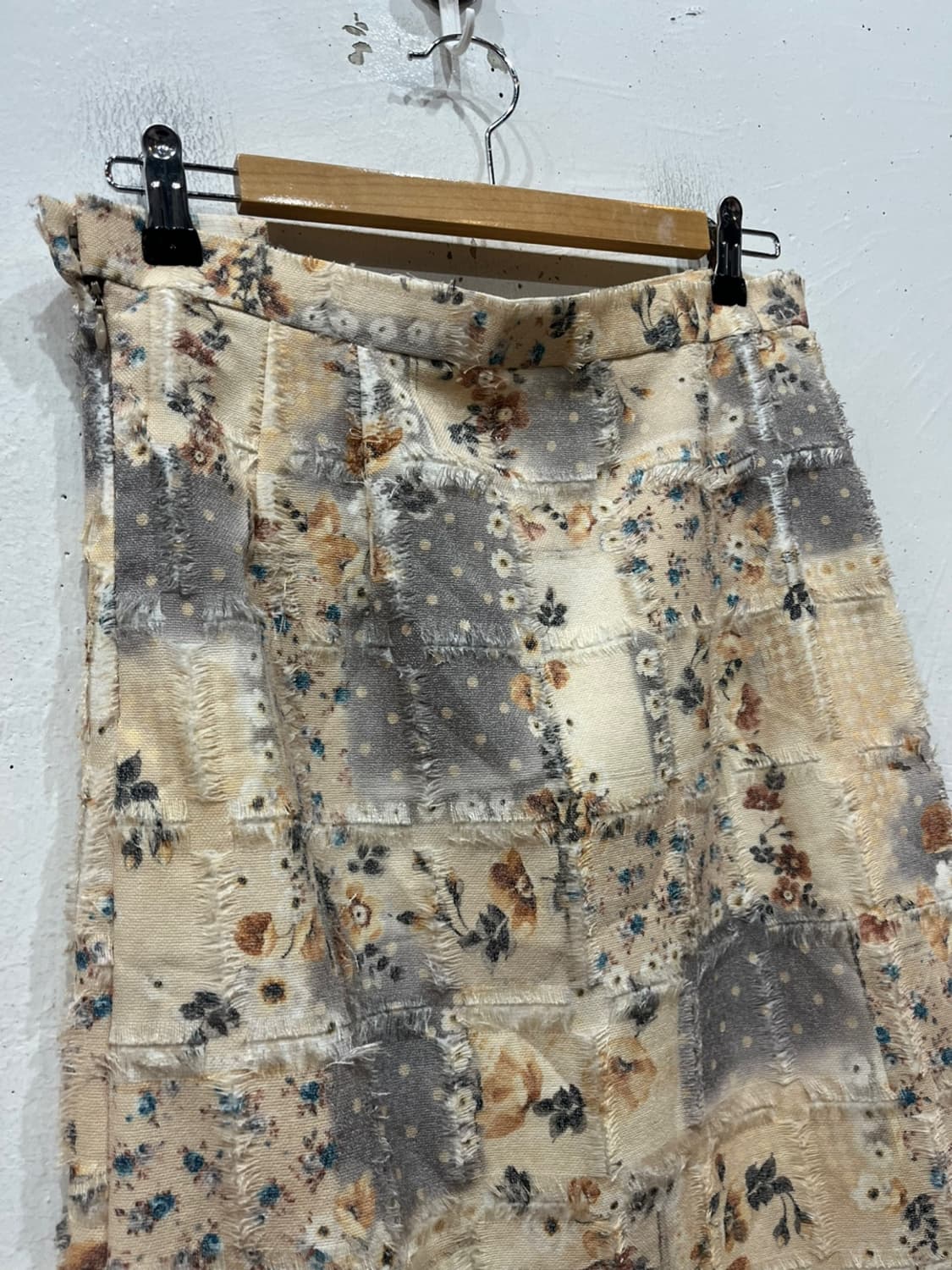 JPN 플라워 패턴 스커트 치마 상품이미지2