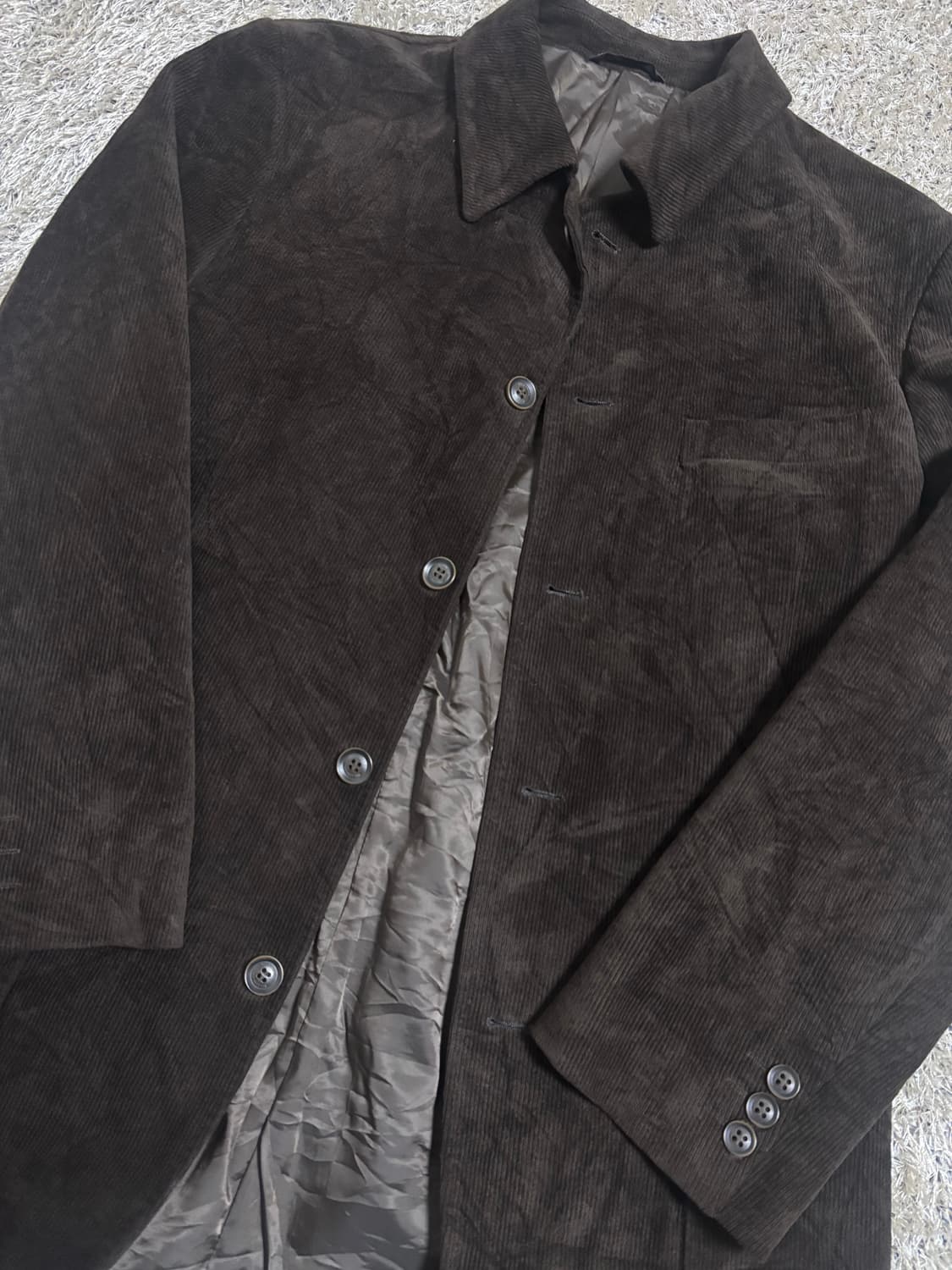 일본판 BELLUORE 코듀로이자켓 사이즈 105 상품이미지2