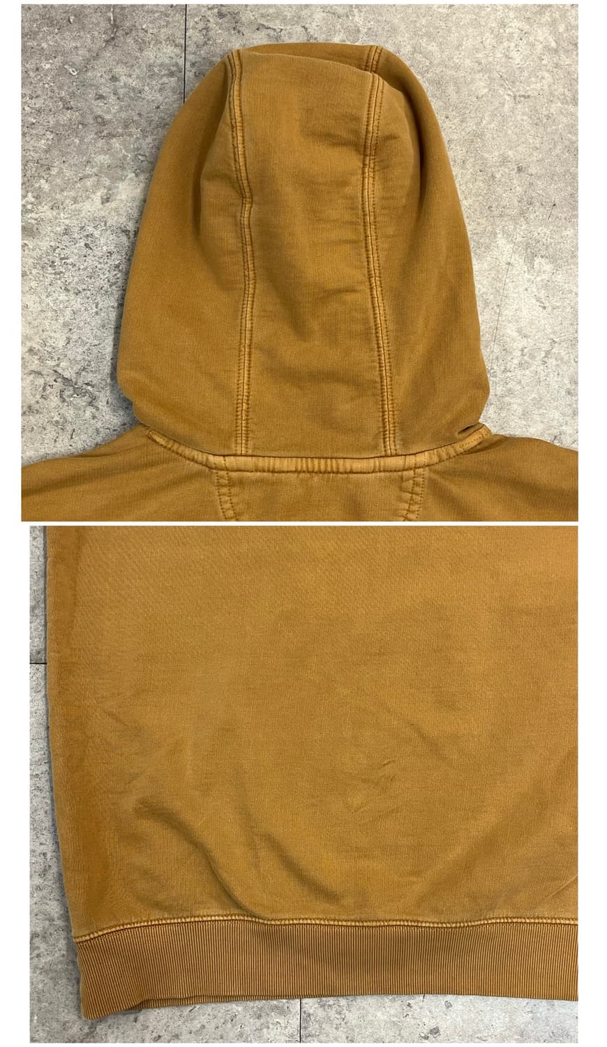 칼하트 릴렉스핏 후드티 카멜 L #csz3757 칼하트 릴렉스핏 후드티  상품이미지8