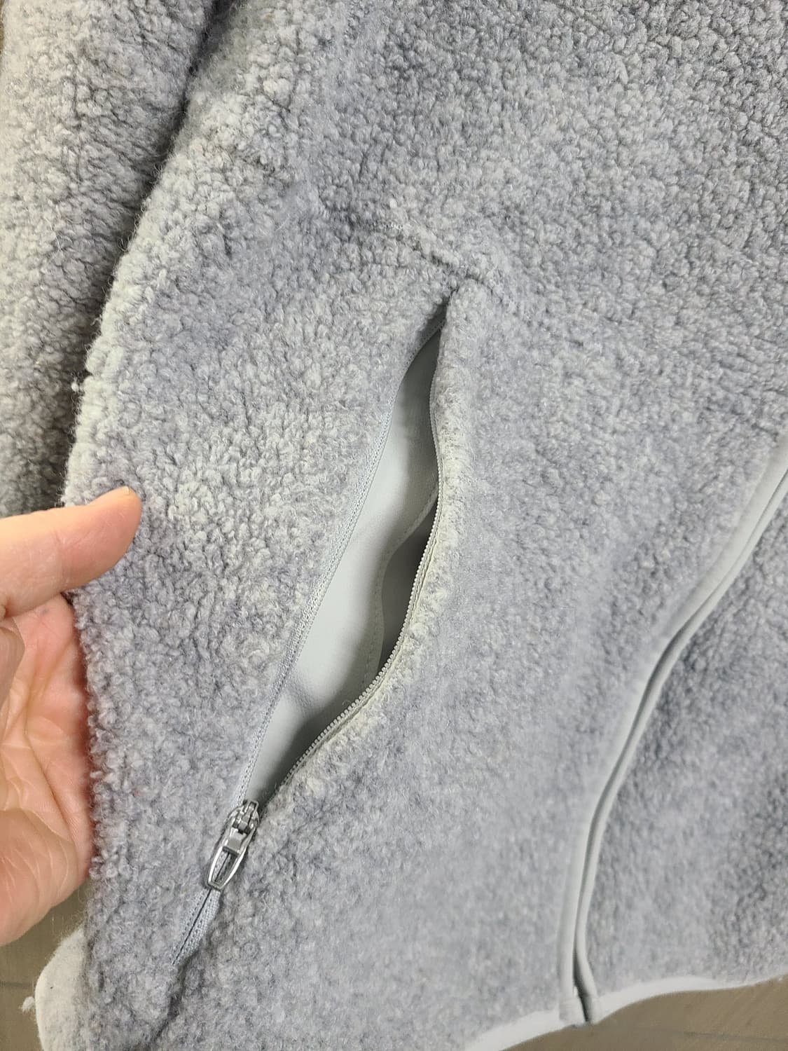 룰루레몬 남성 후리스 후드집업자켓 상품이미지4