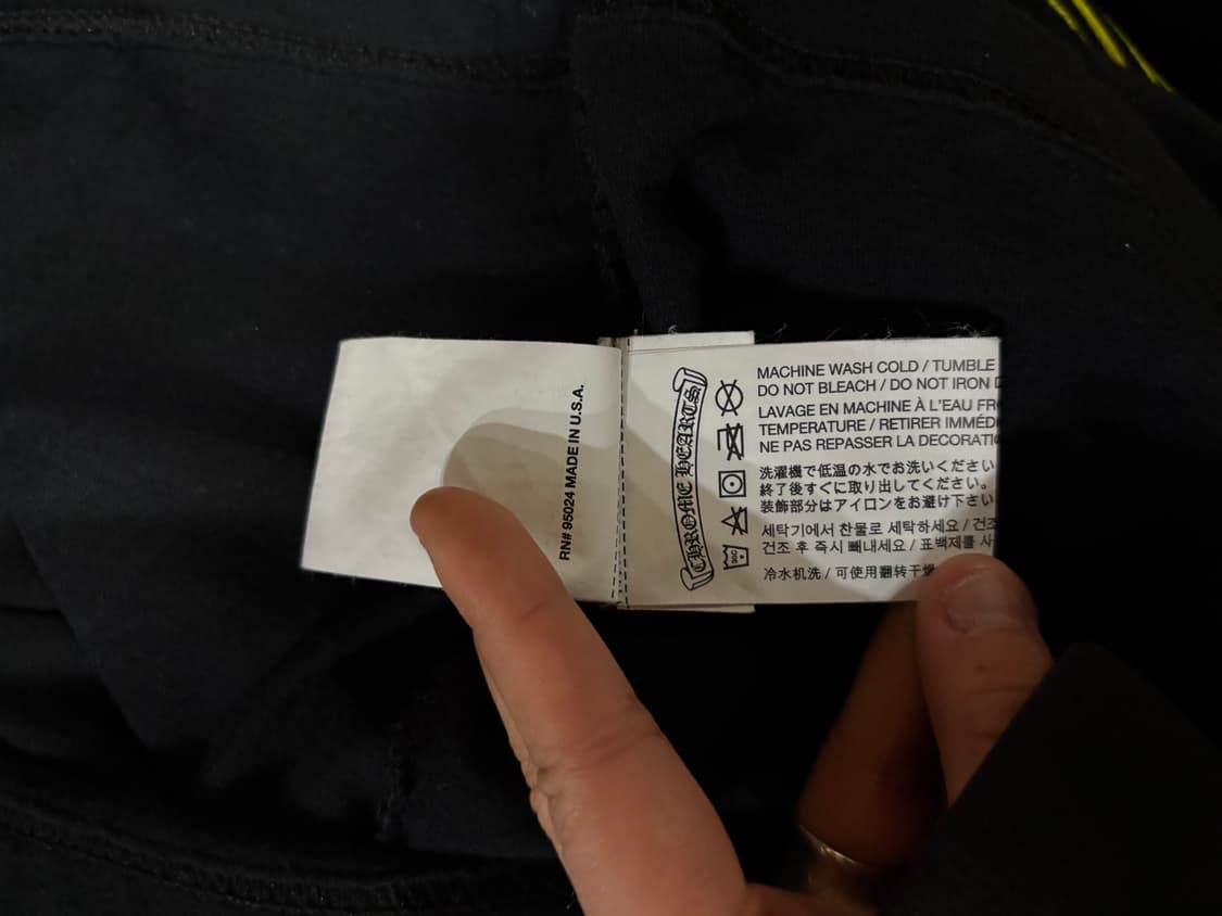 Chrome Hearts 크롬하츠 대거 레터링 포인트 슬리브 상품이미지6