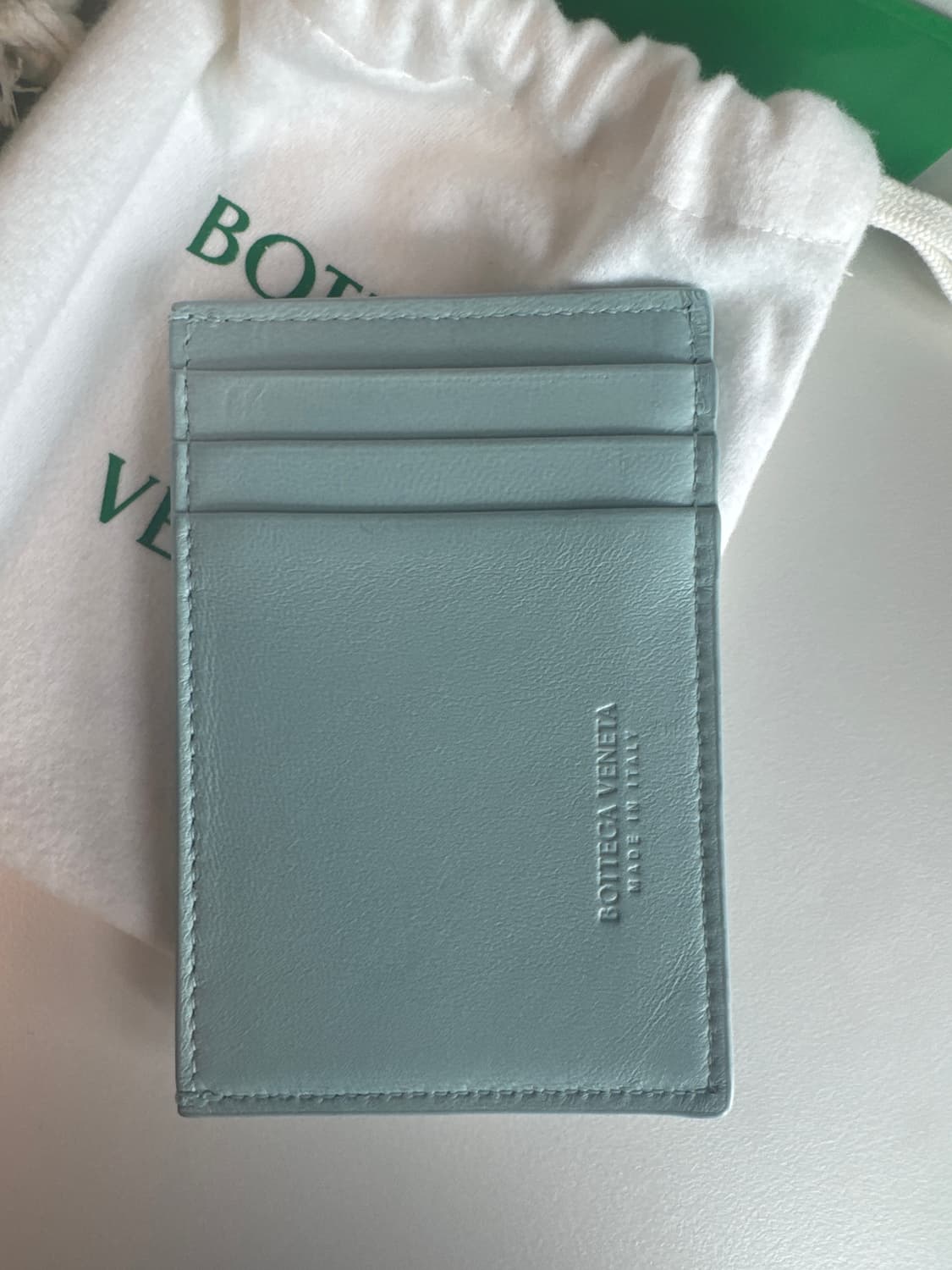 보테가 베네타 카드지갑 크림판 상품이미지5