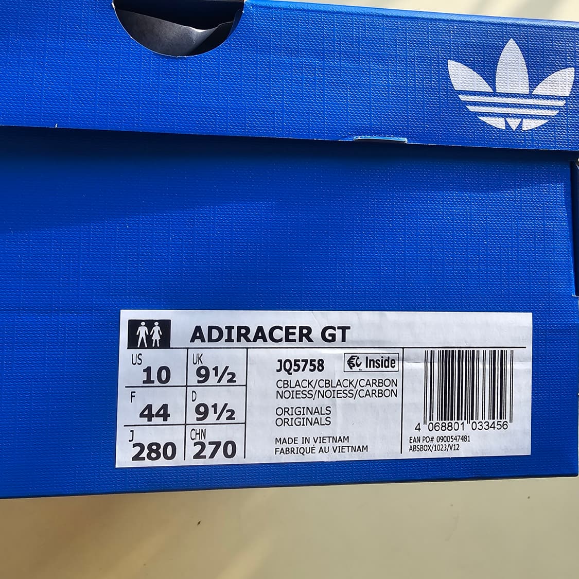 280 새제품) 아디다스 아디레이서 GT 구동화 구두 남자 신발 운동화 상품이미지10