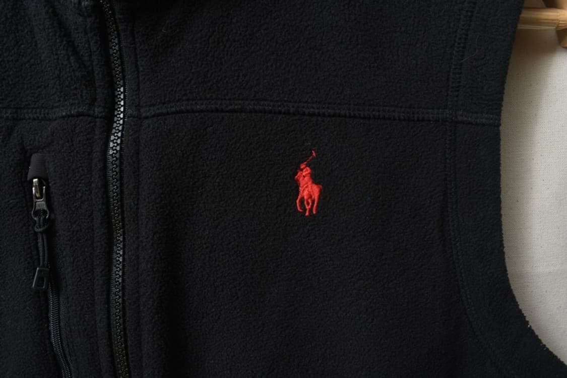 폴로 랄프로렌 후리스 조끼 S 상품이미지5