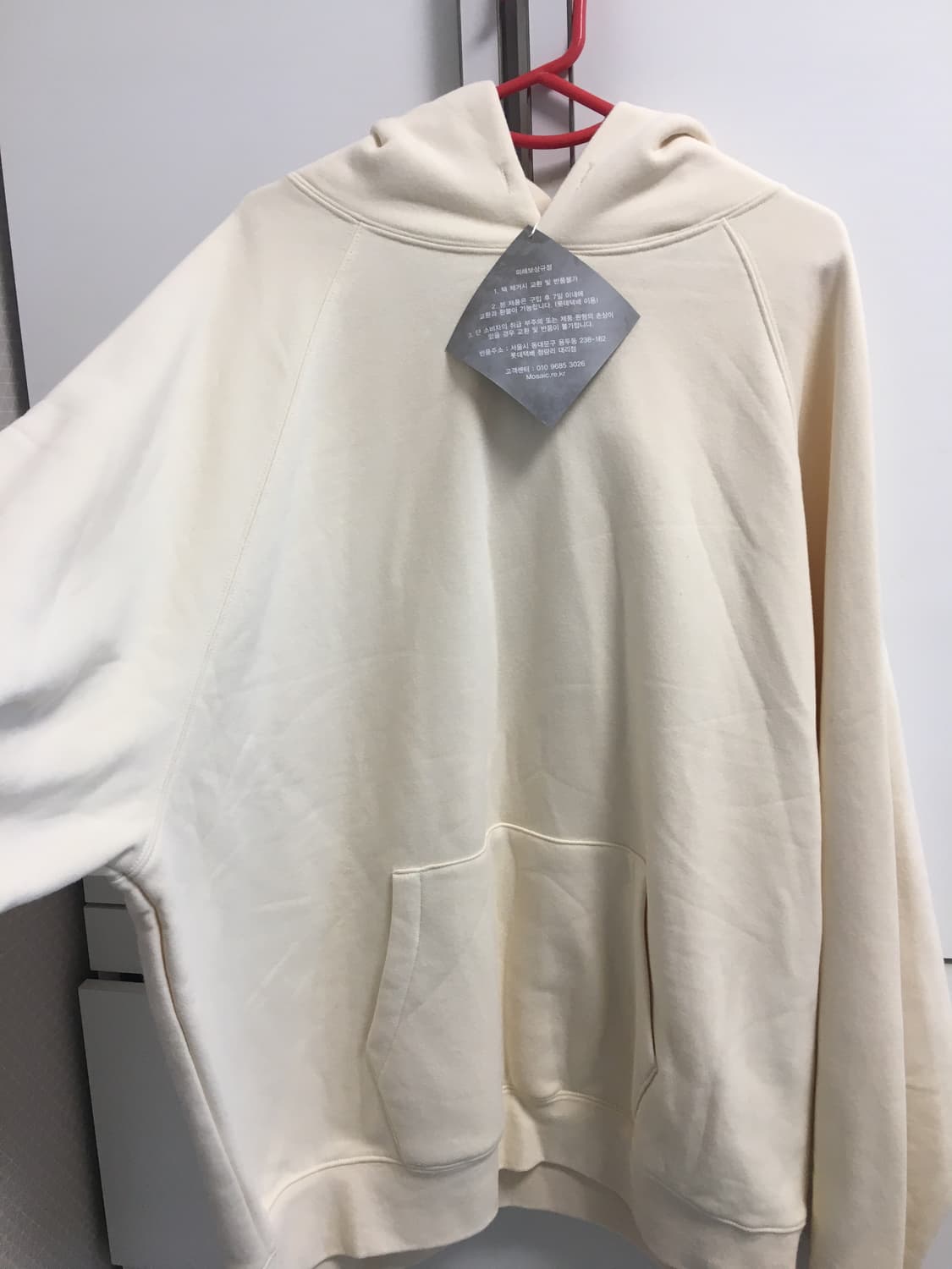 Fear of God ESSENTIALS 후드티 상품이미지2