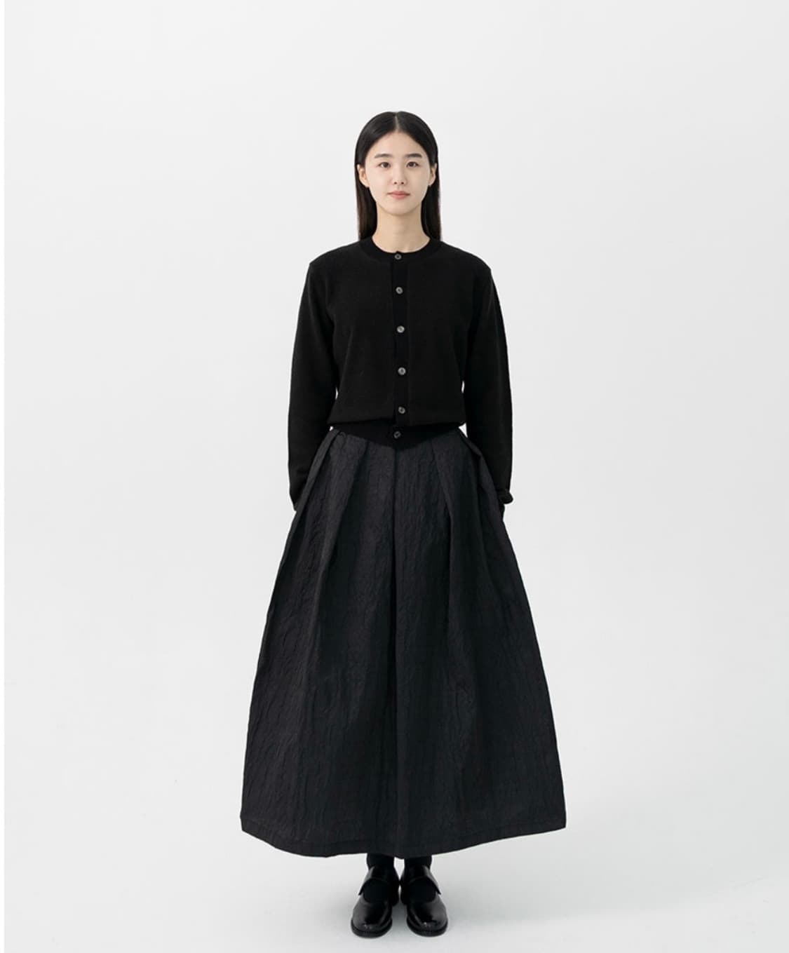 유노이아 라운드 니트 가디건 상품이미지1