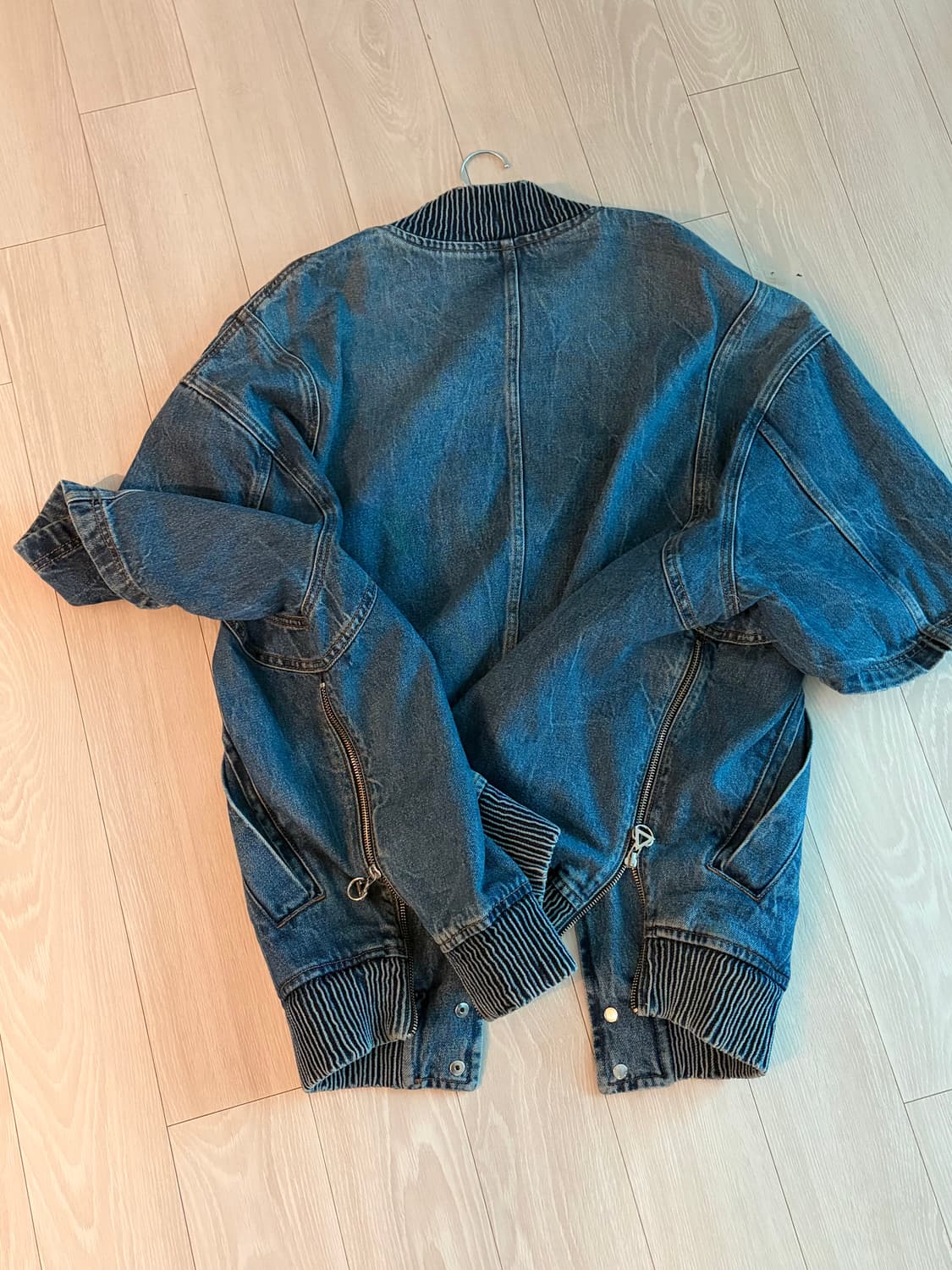 [50] 솔리드 옴므 데님 자켓 5부 상품이미지3