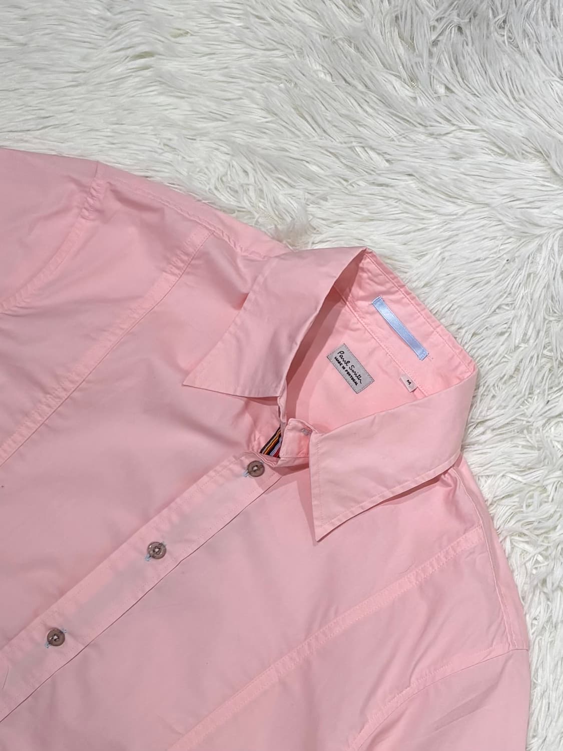 폴스미스 베이비핑크 반팔 셔츠 상품이미지4